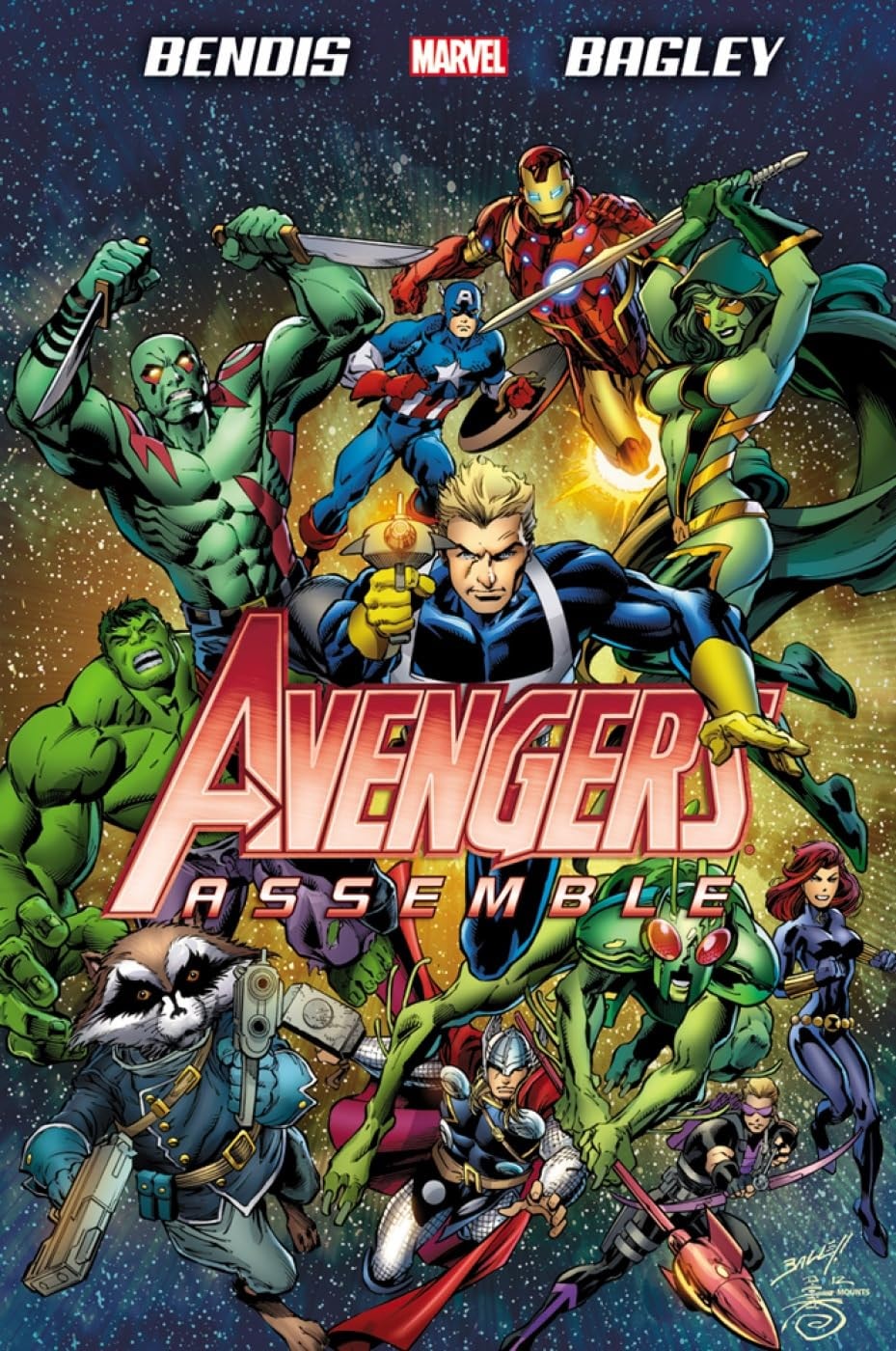 Avengers Assemble by Brian Michael Bendis #[nn] cover