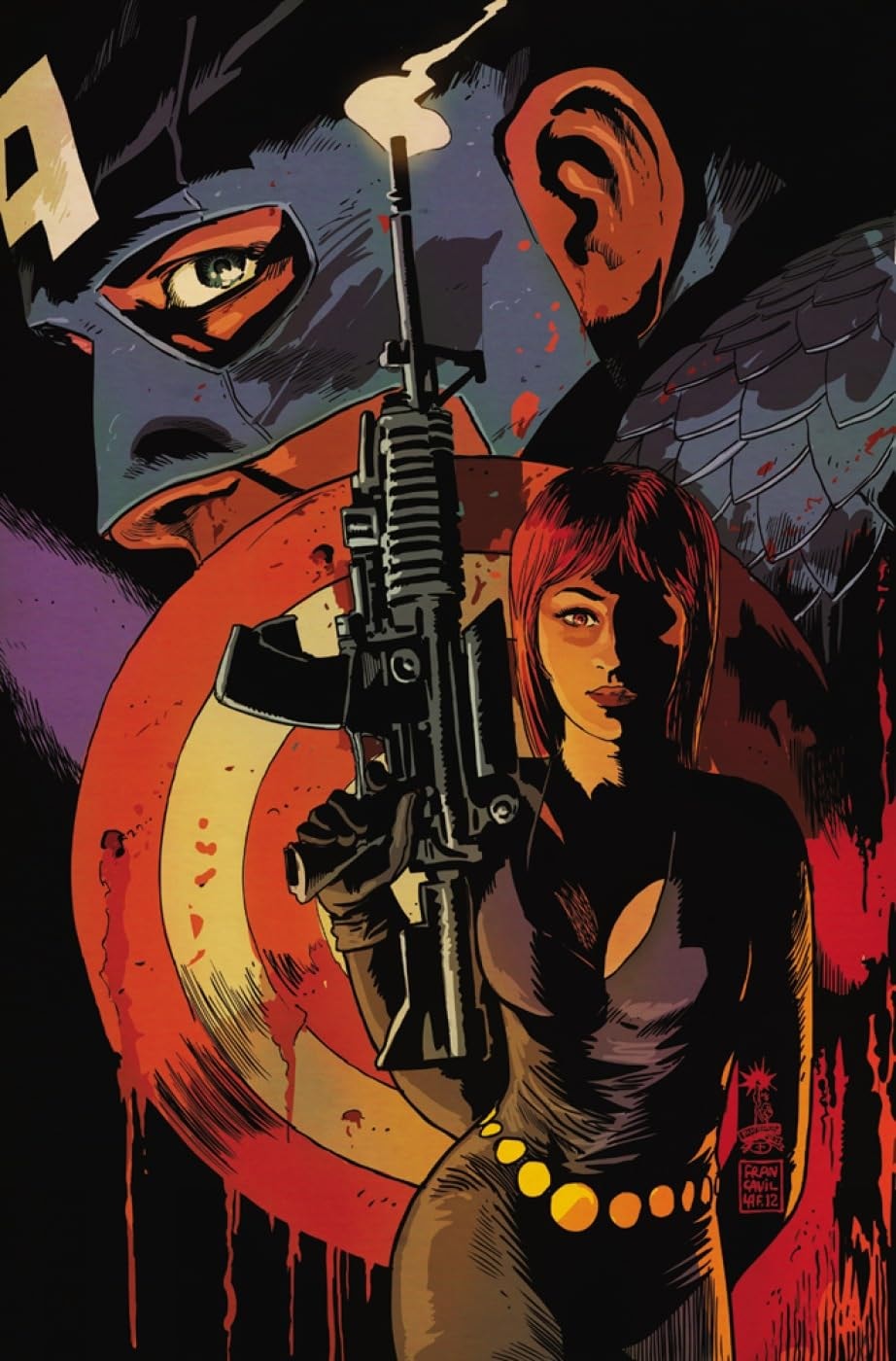 Captain America and Black Widow #[nn] cover