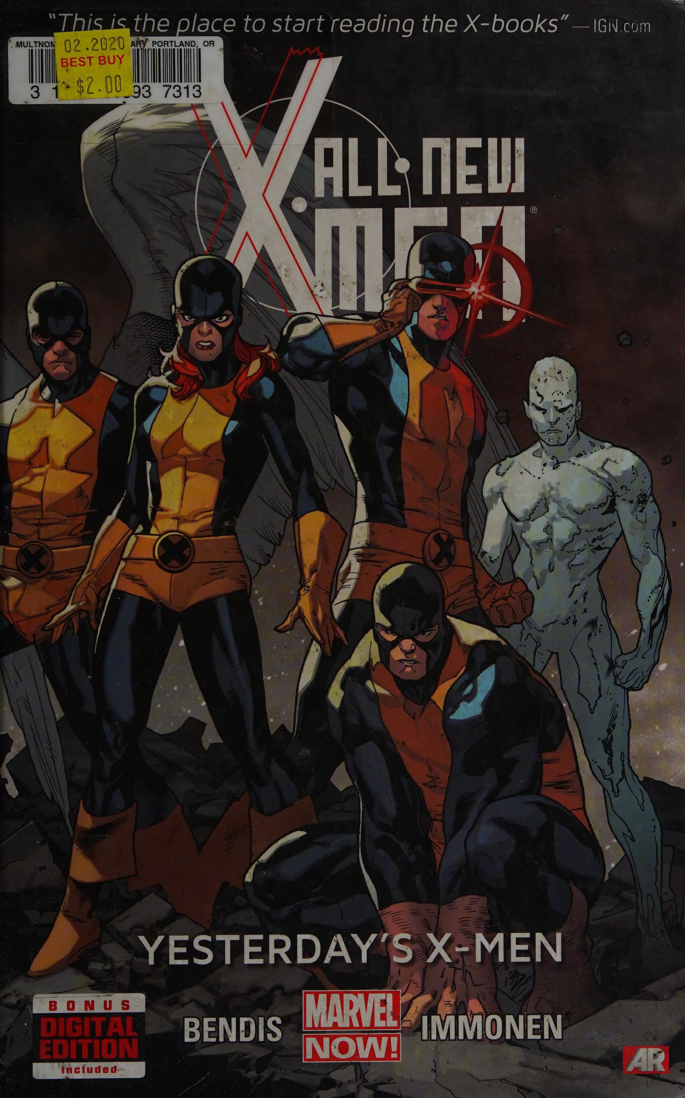 All-New X-Men #1 cover
