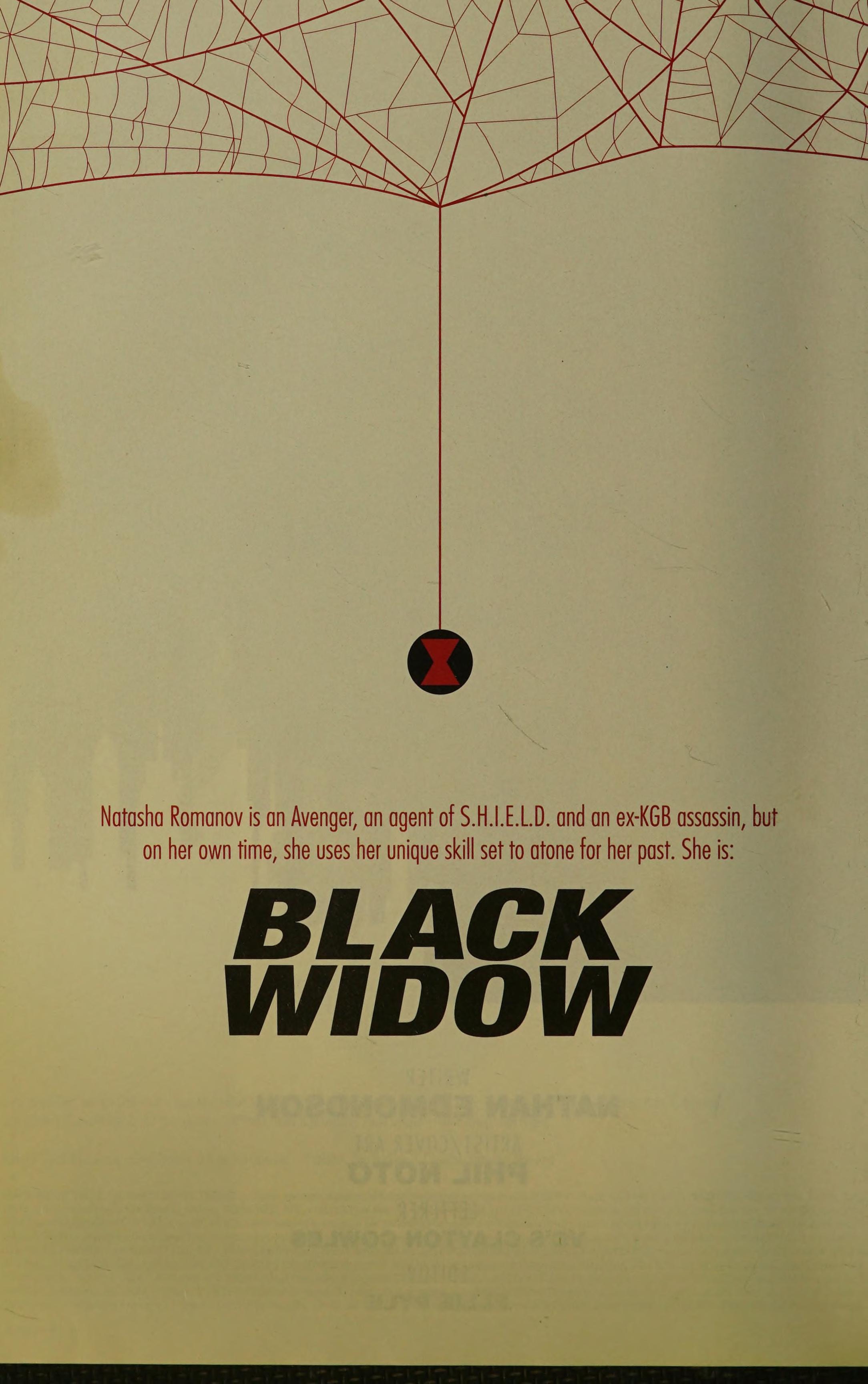 Black Widow #1 cover