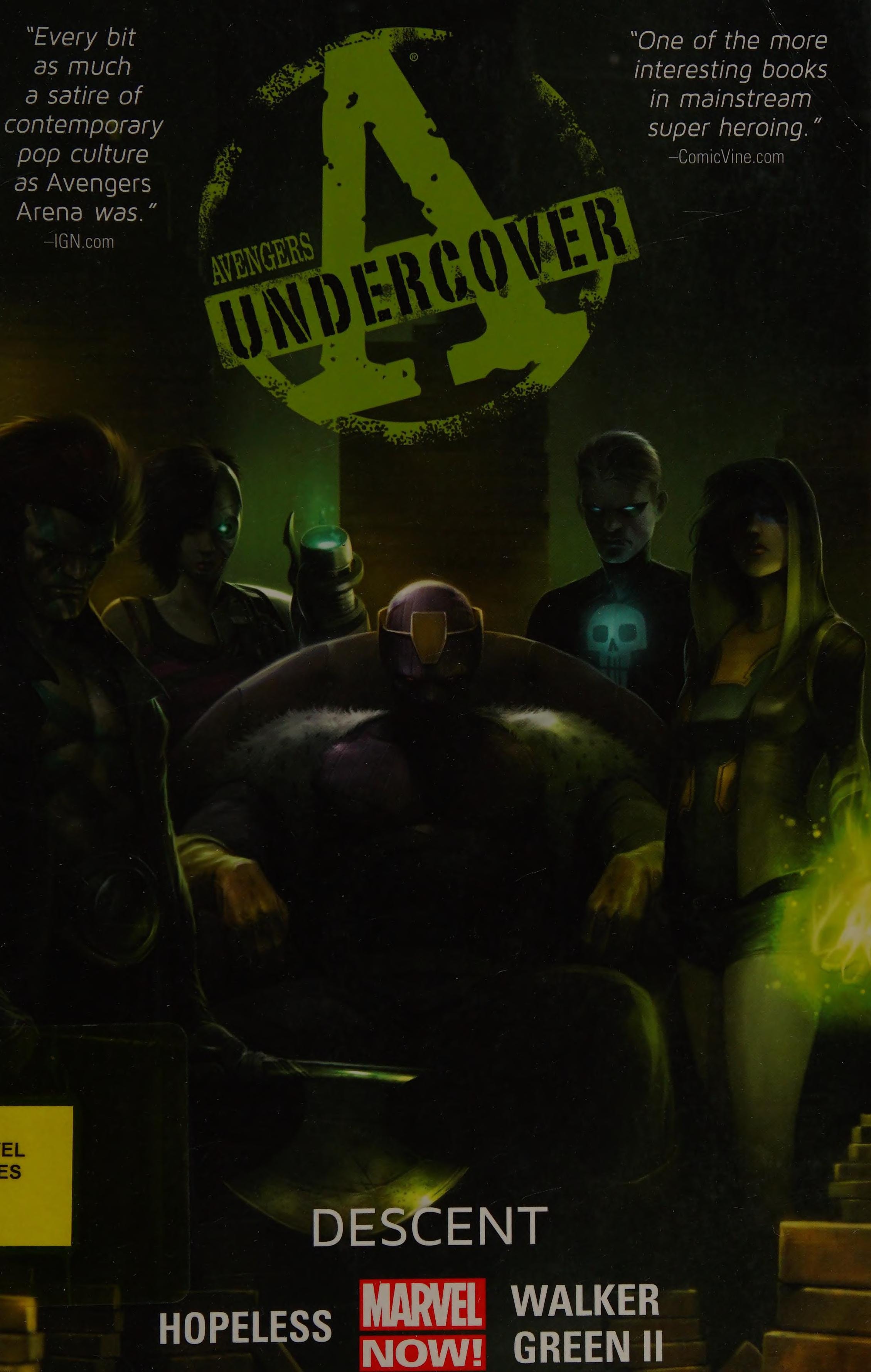 Avengers Undercover #1 cover
