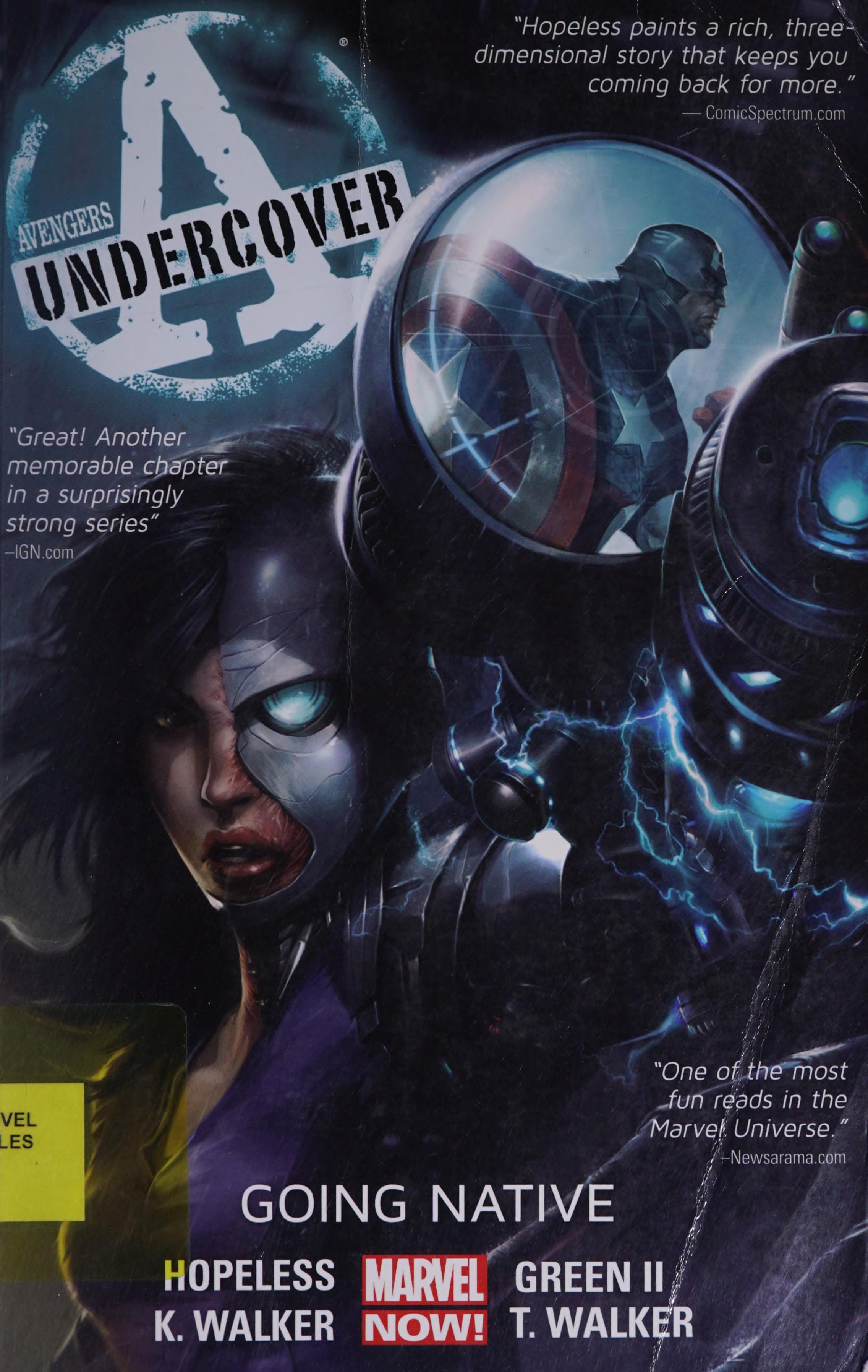 Avengers Undercover #2 cover