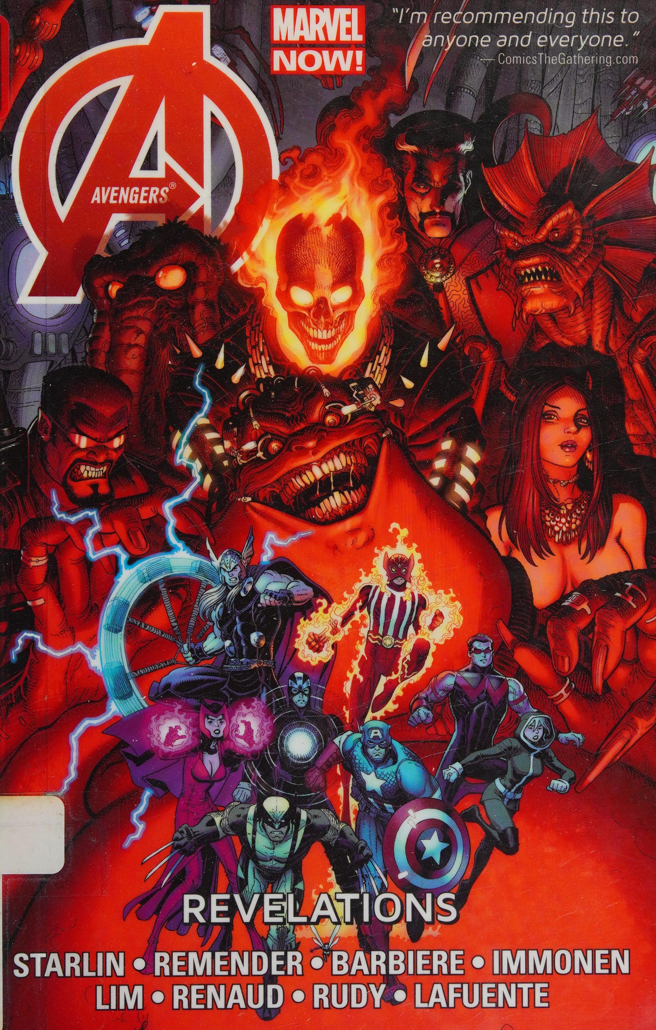 Avengers: Revelations #[nn] cover