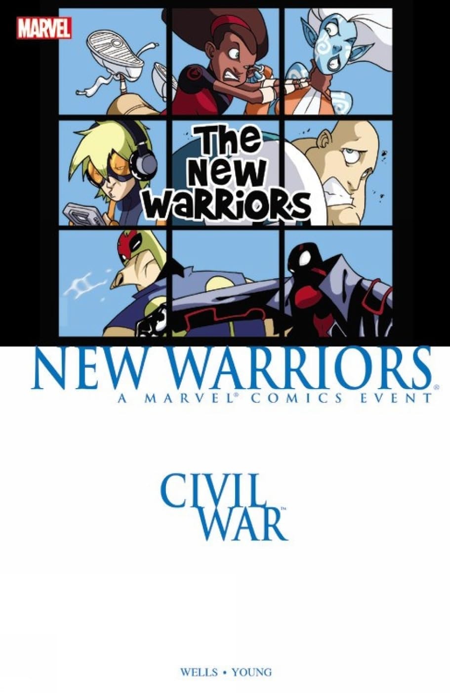 Civil War Prelude: New Warriors #[nn] cover