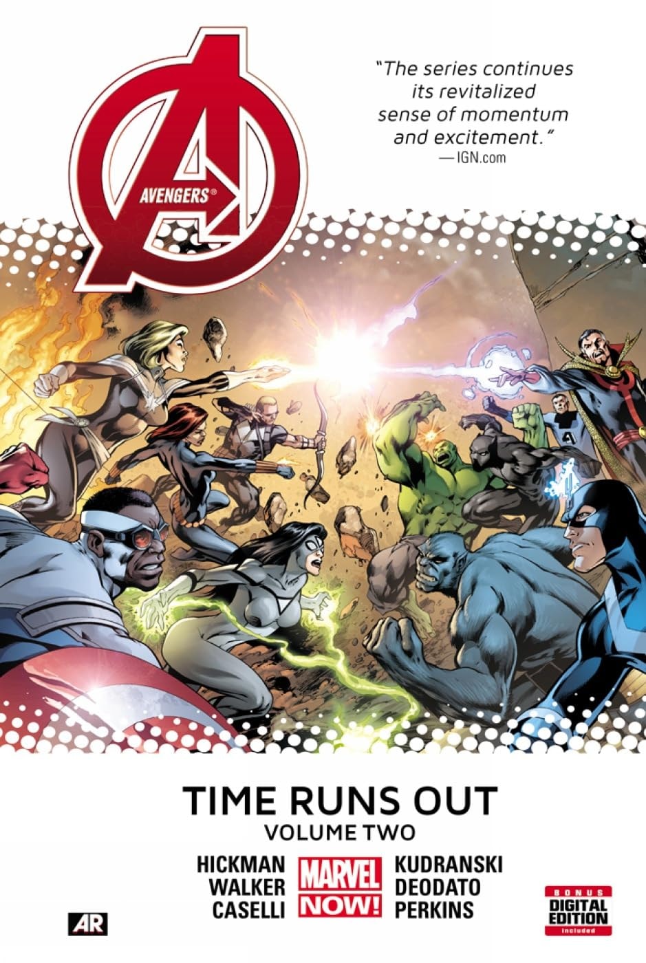 Avengers: Time Runs Out #2 cover