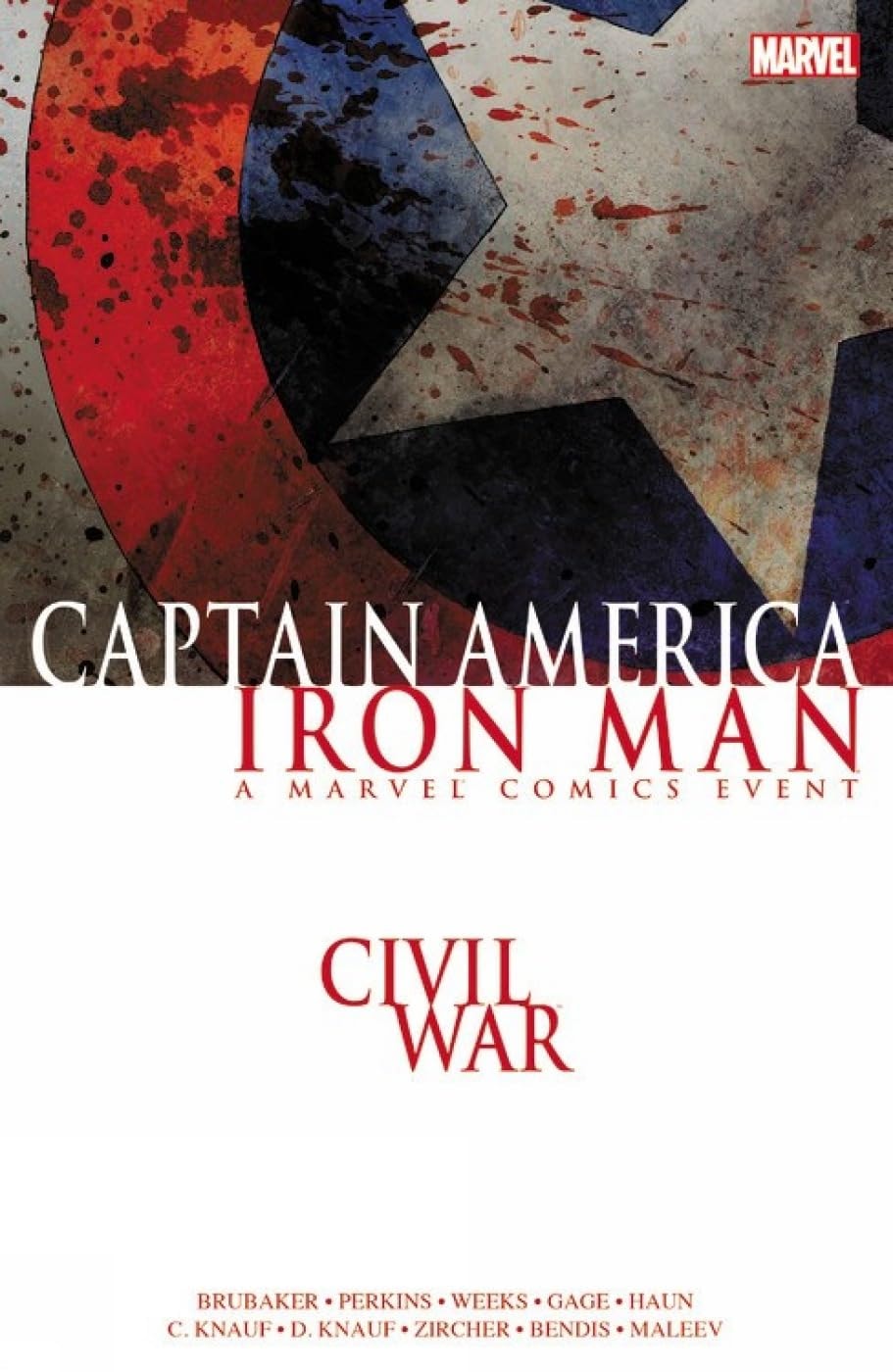 Civil War: Captain America / Iron Man #[nn] cover
