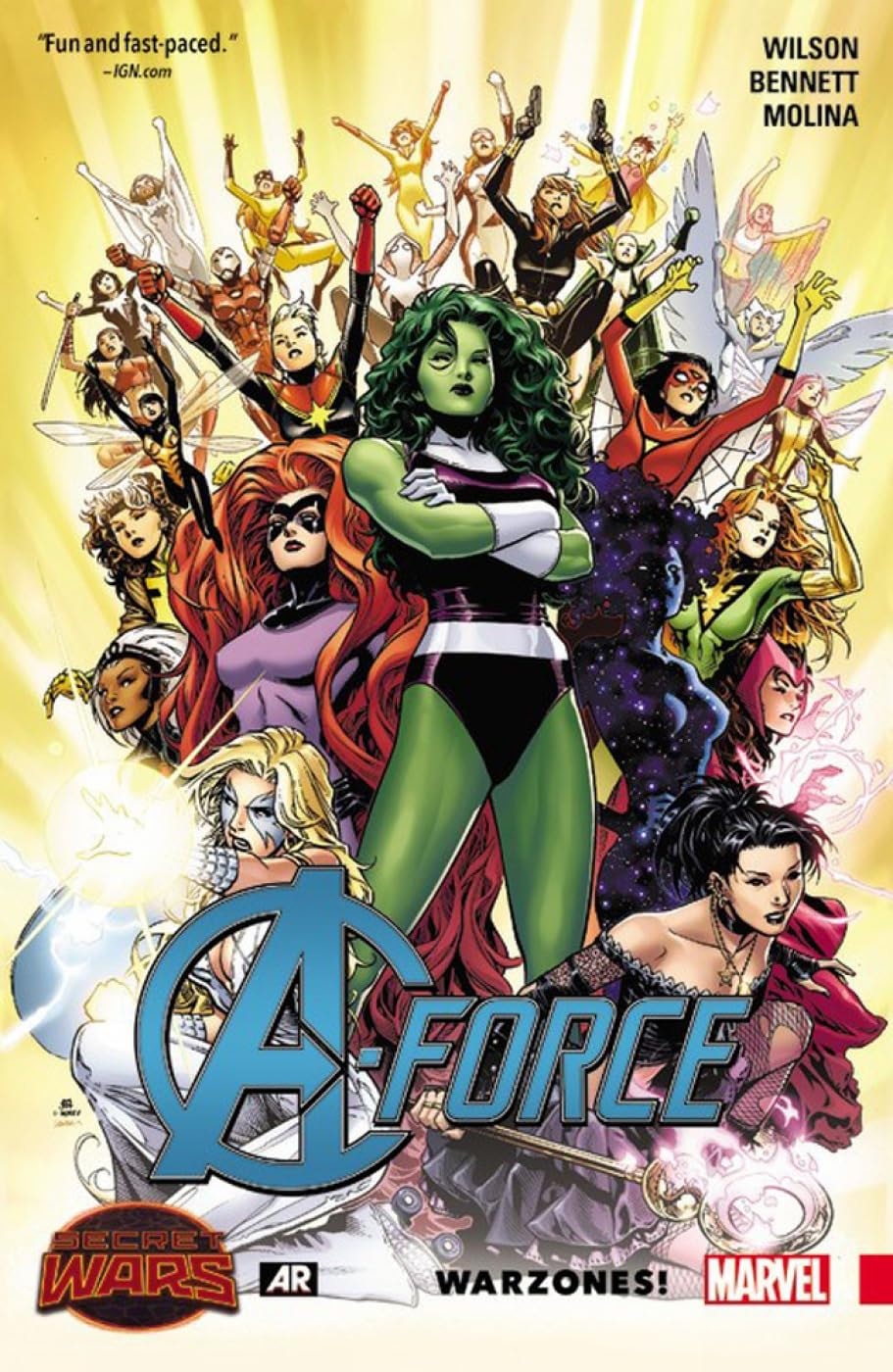 A-Force #0 cover