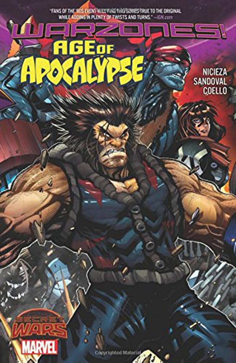 Age of Apocalypse: Warzones! #[nn] cover