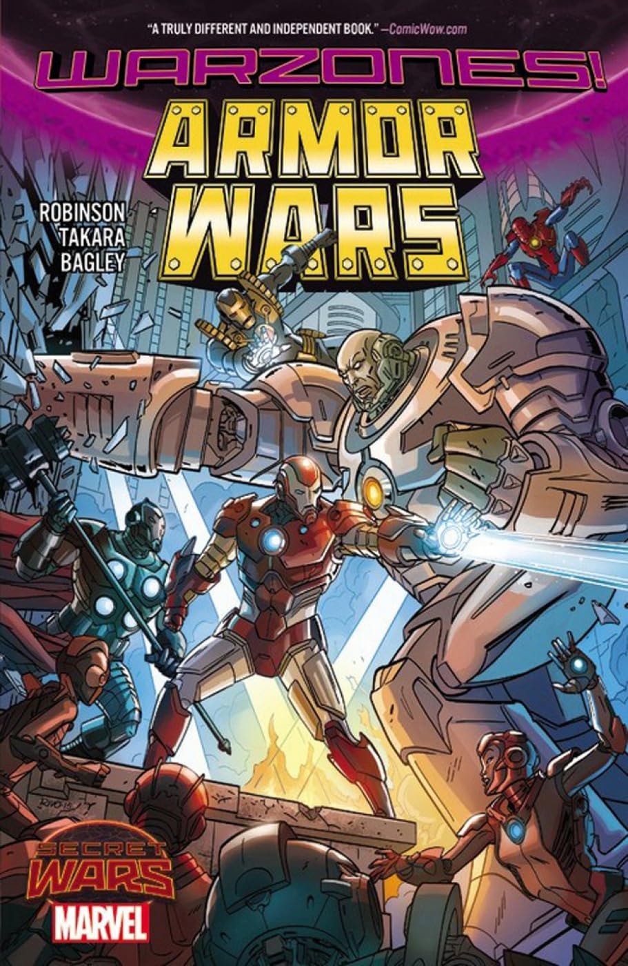 Armor Wars: Warzones! #[nn] cover