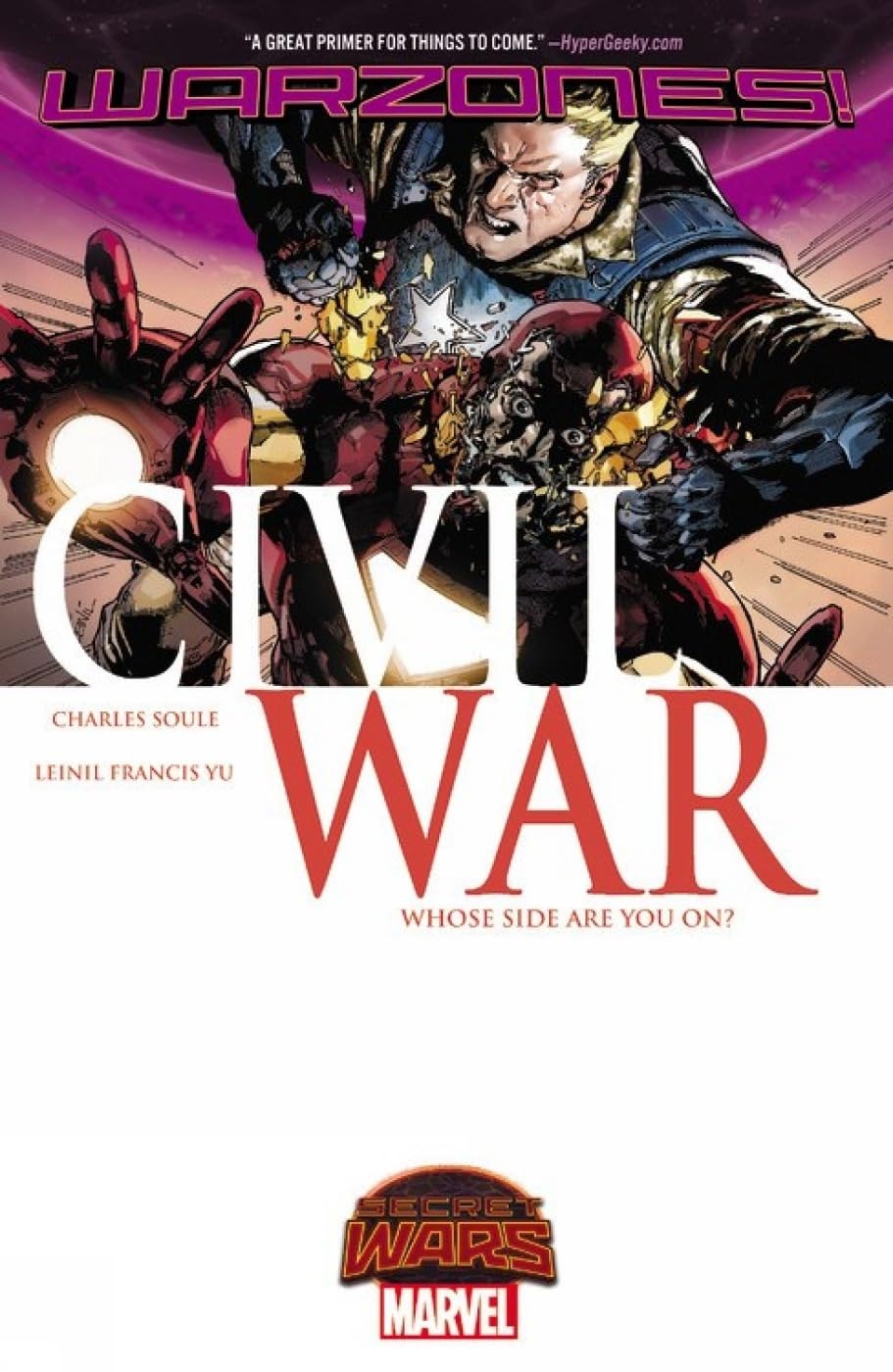 Civil War: Warzones! #[nn] cover