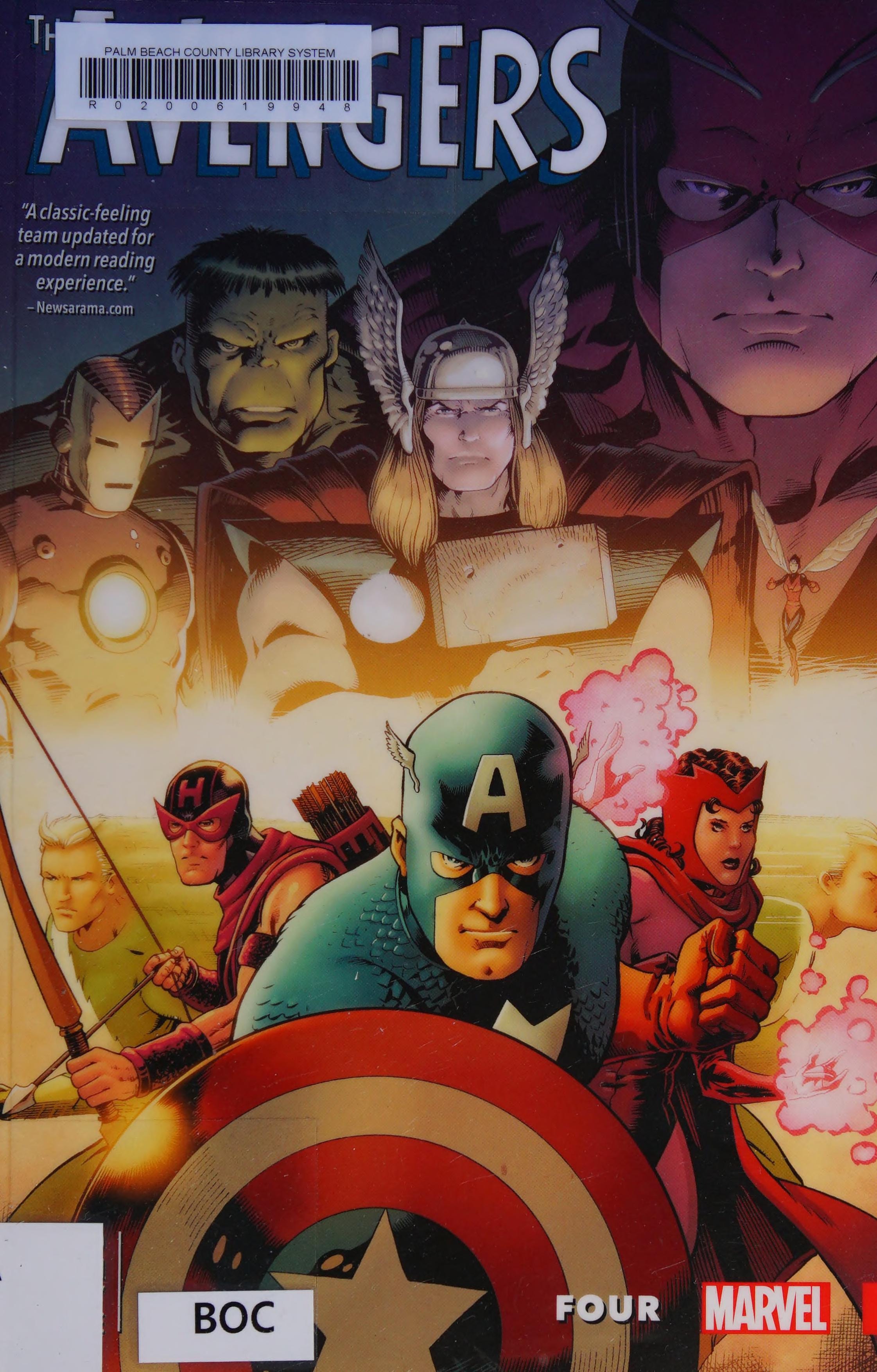Avengers: Four #[nn] cover