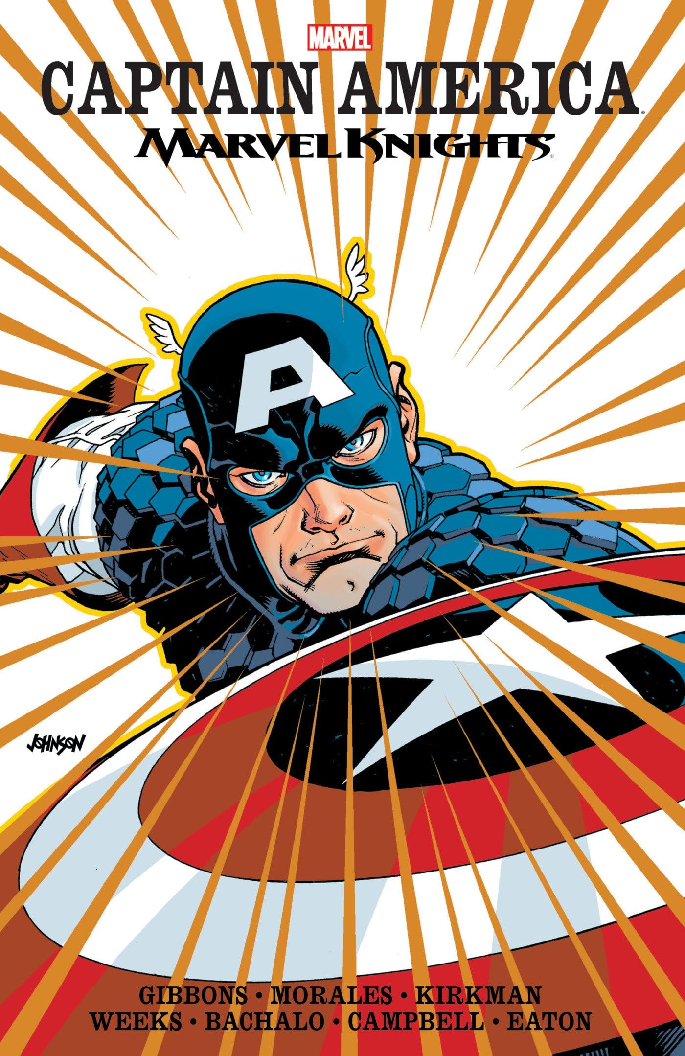 Captain America: Marvel Knights #2 cover