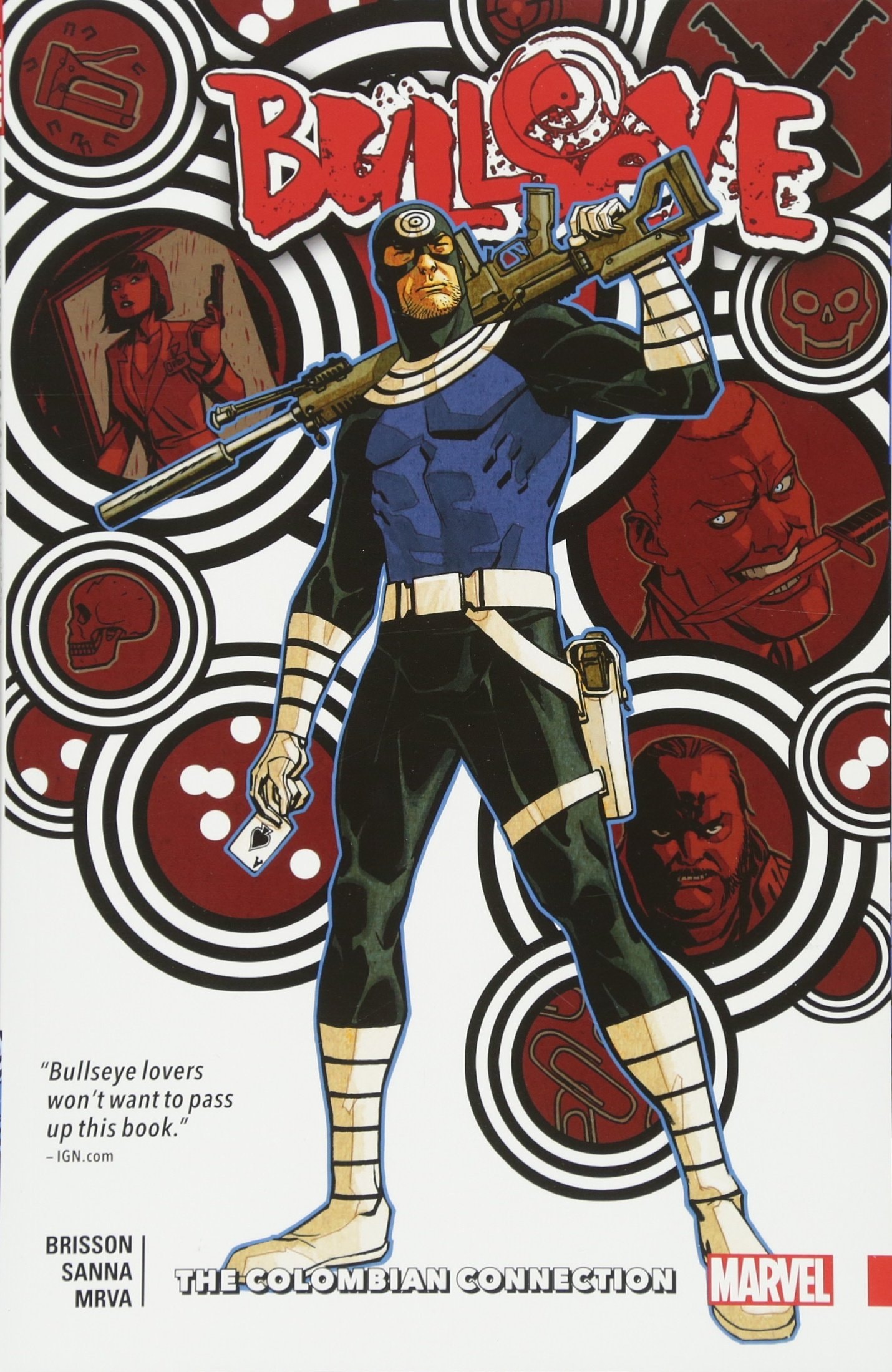 Bullseye: The Colombian Connection #[nn] cover