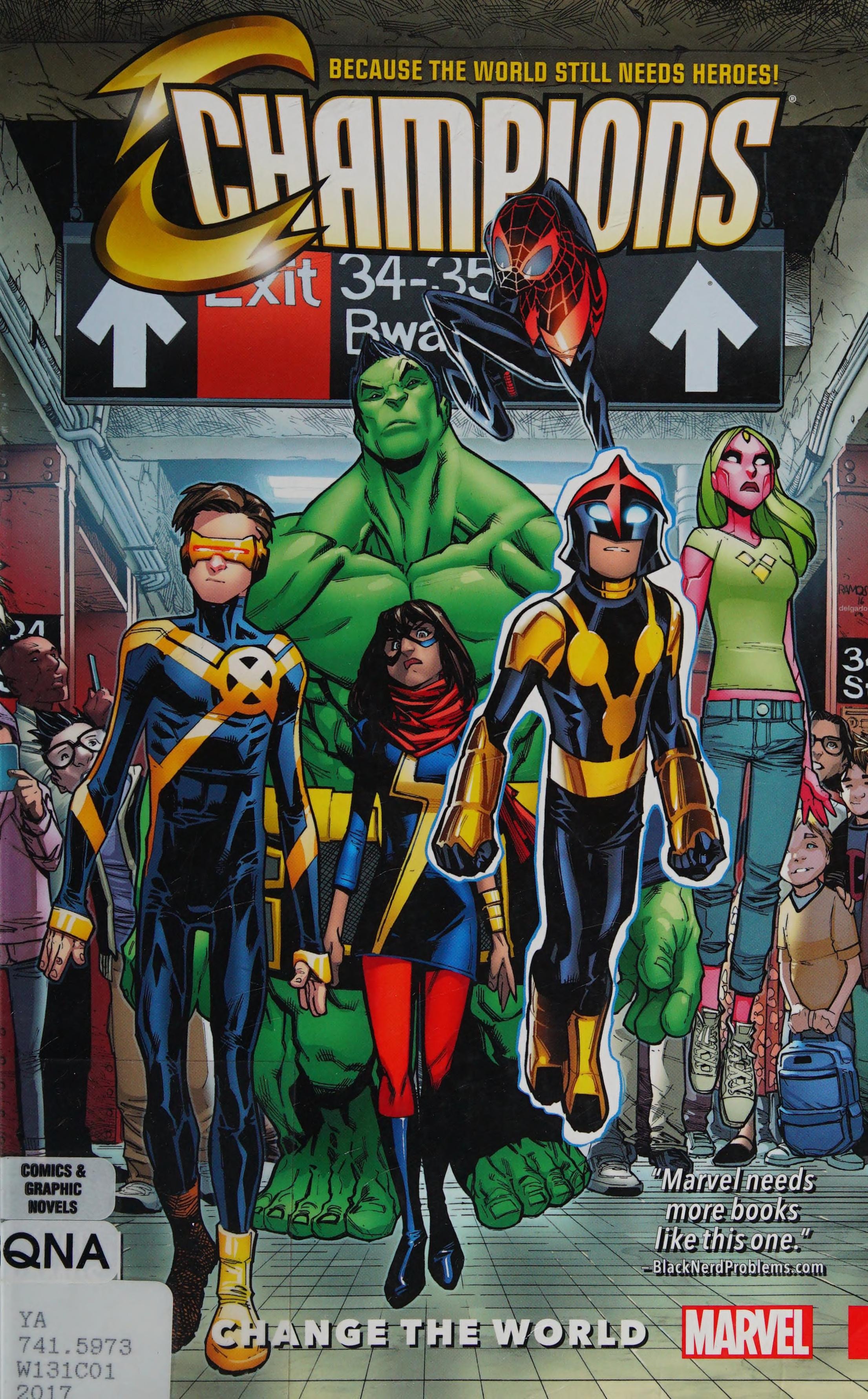 Champions #1 cover