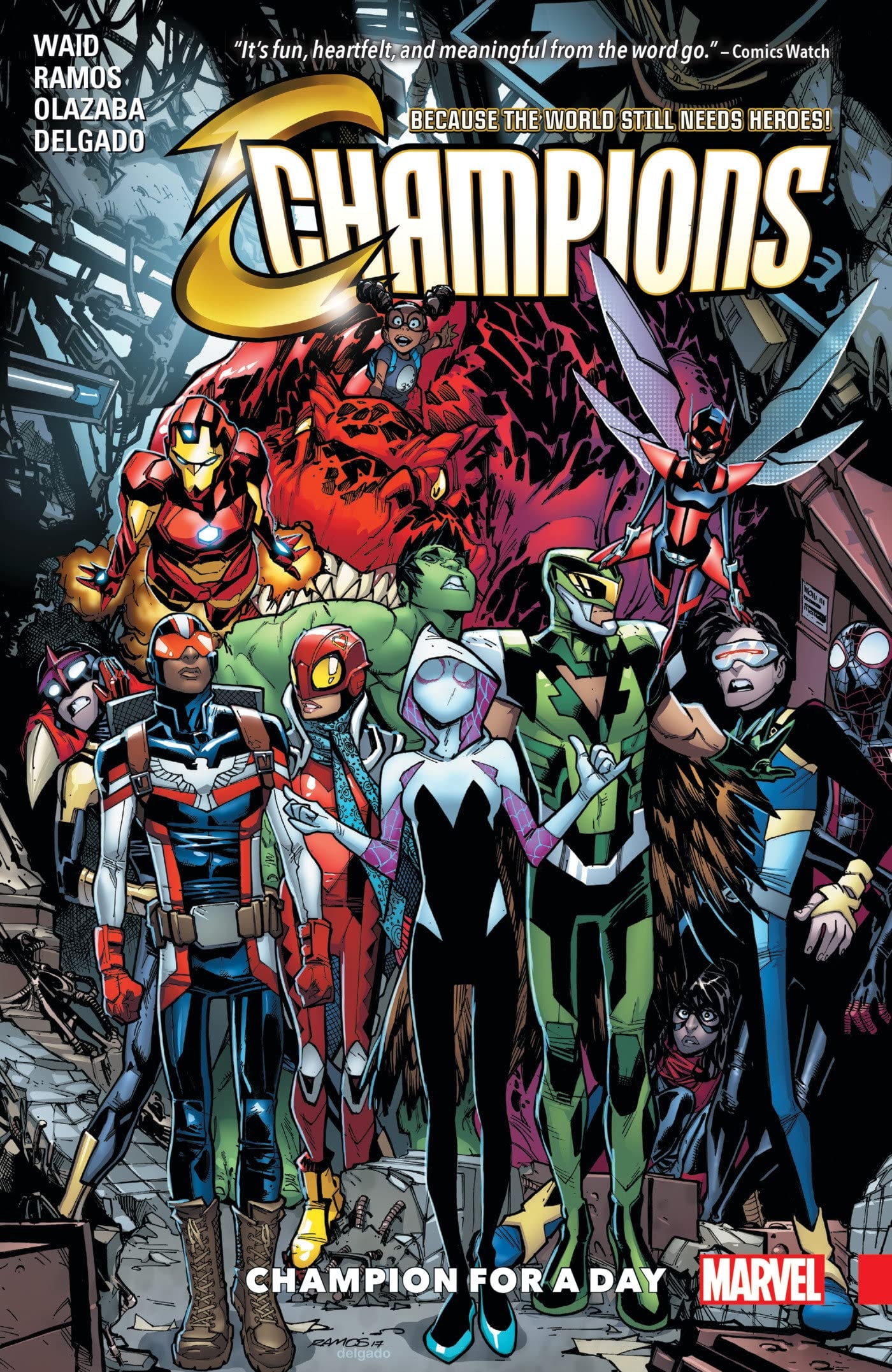 Champions #3 cover