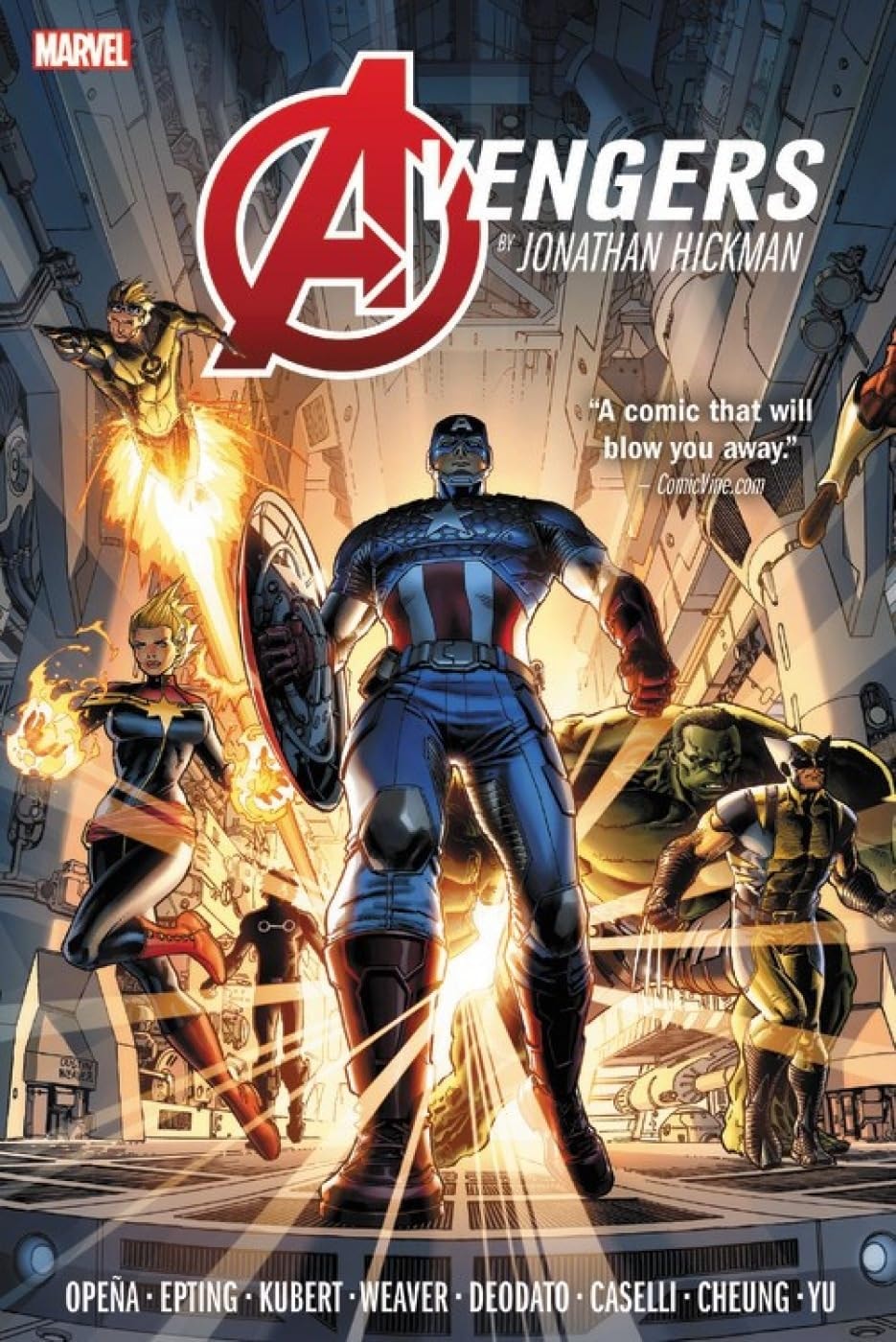 Avengers by Jonathan Hickman Omnibus #1 cover