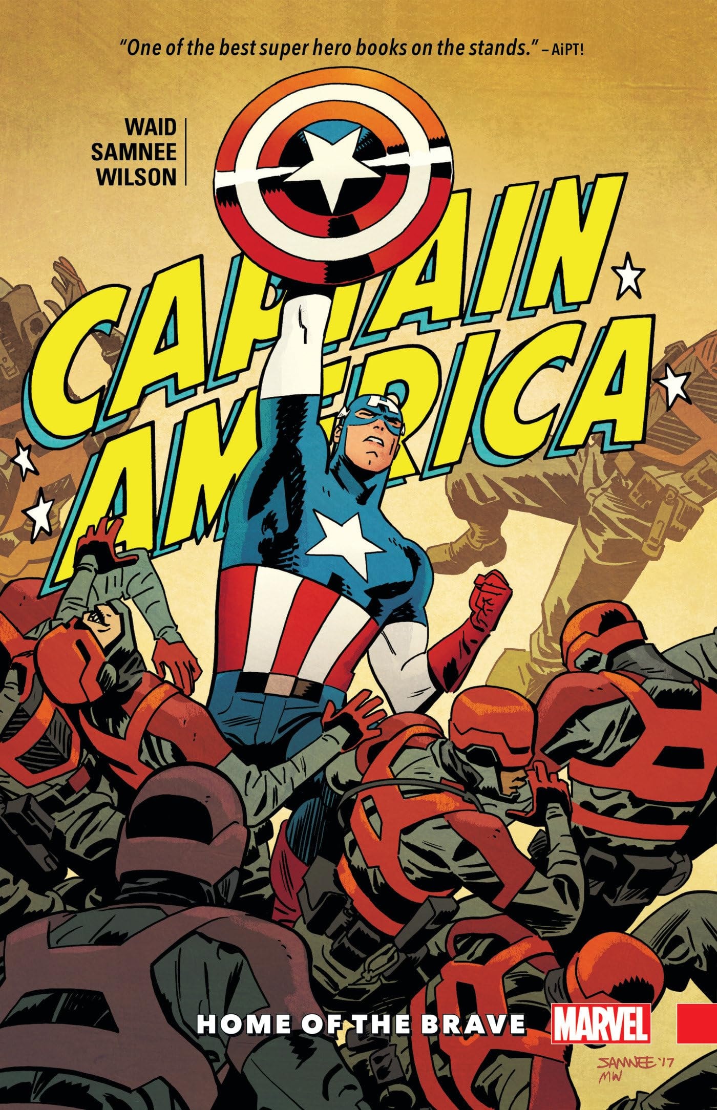 Captain America by Waid and Samnee: Home of the Brave #[nn] cover