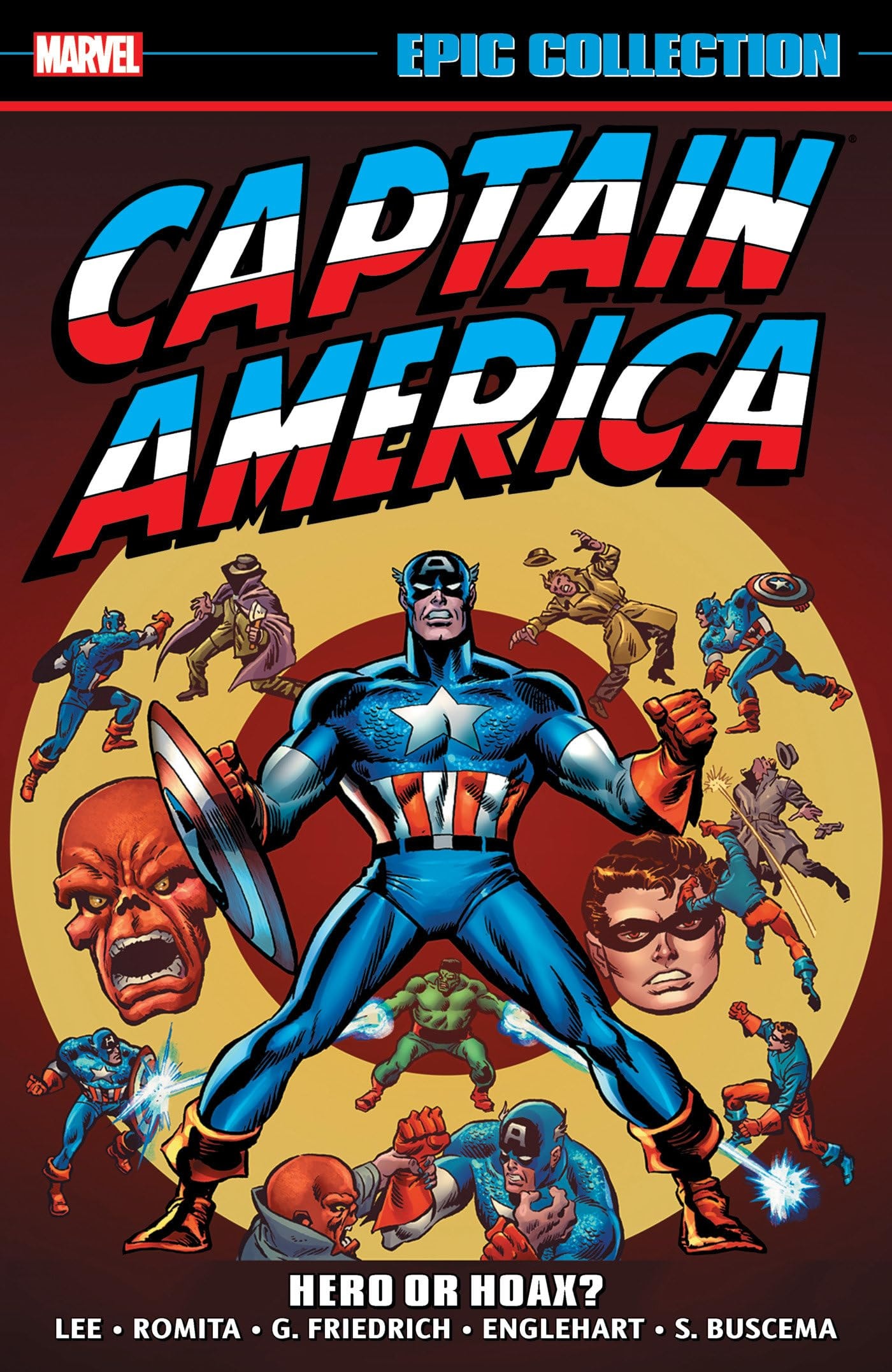 Captain America Epic Collection #4 cover