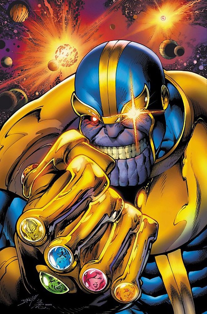 Avengers vs. Thanos #[nn] cover