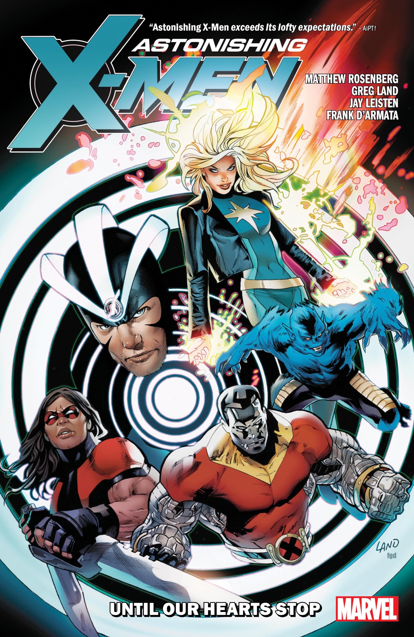 Astonishing X-Men by Matt Rosenberg: Until Our Hearts Stop #[nn] cover