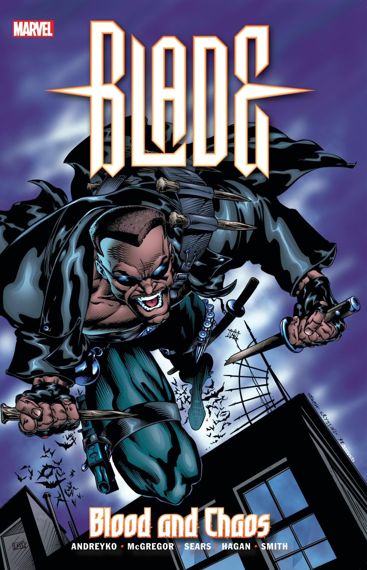 Blade: Blood and Chaos #[nn] cover
