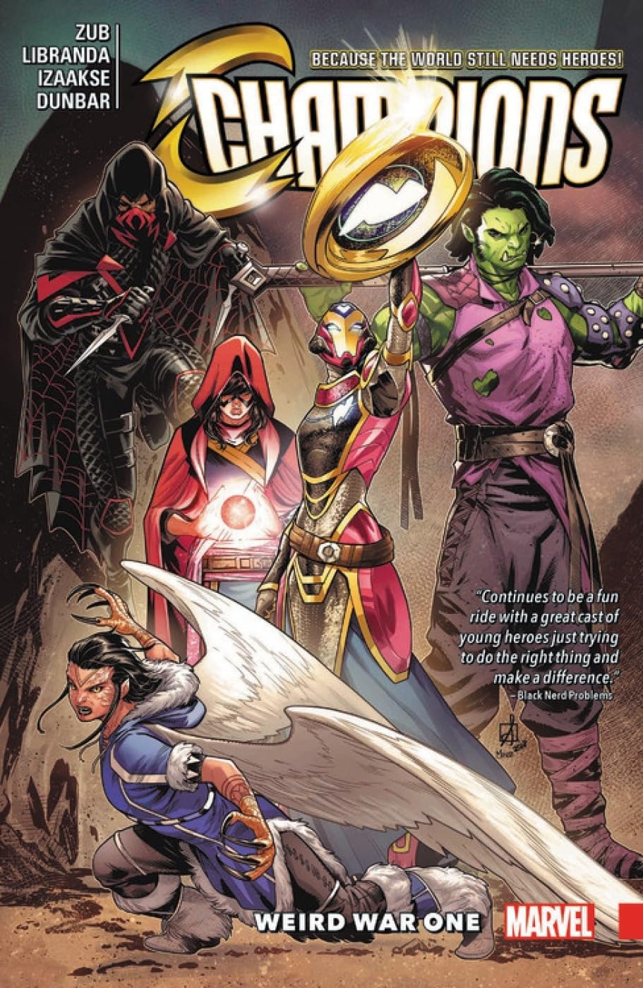 Champions #5 cover