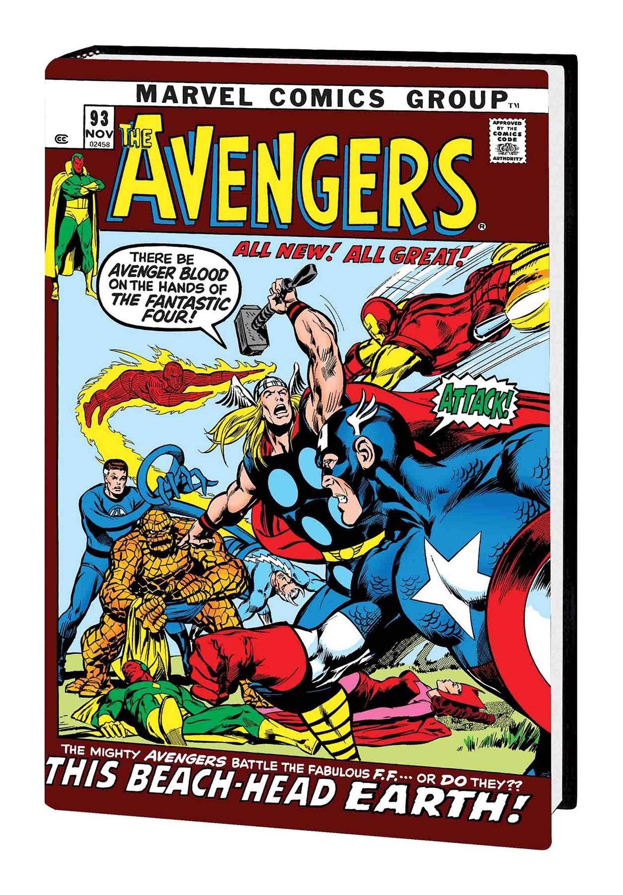 The Avengers Omnibus #4 cover