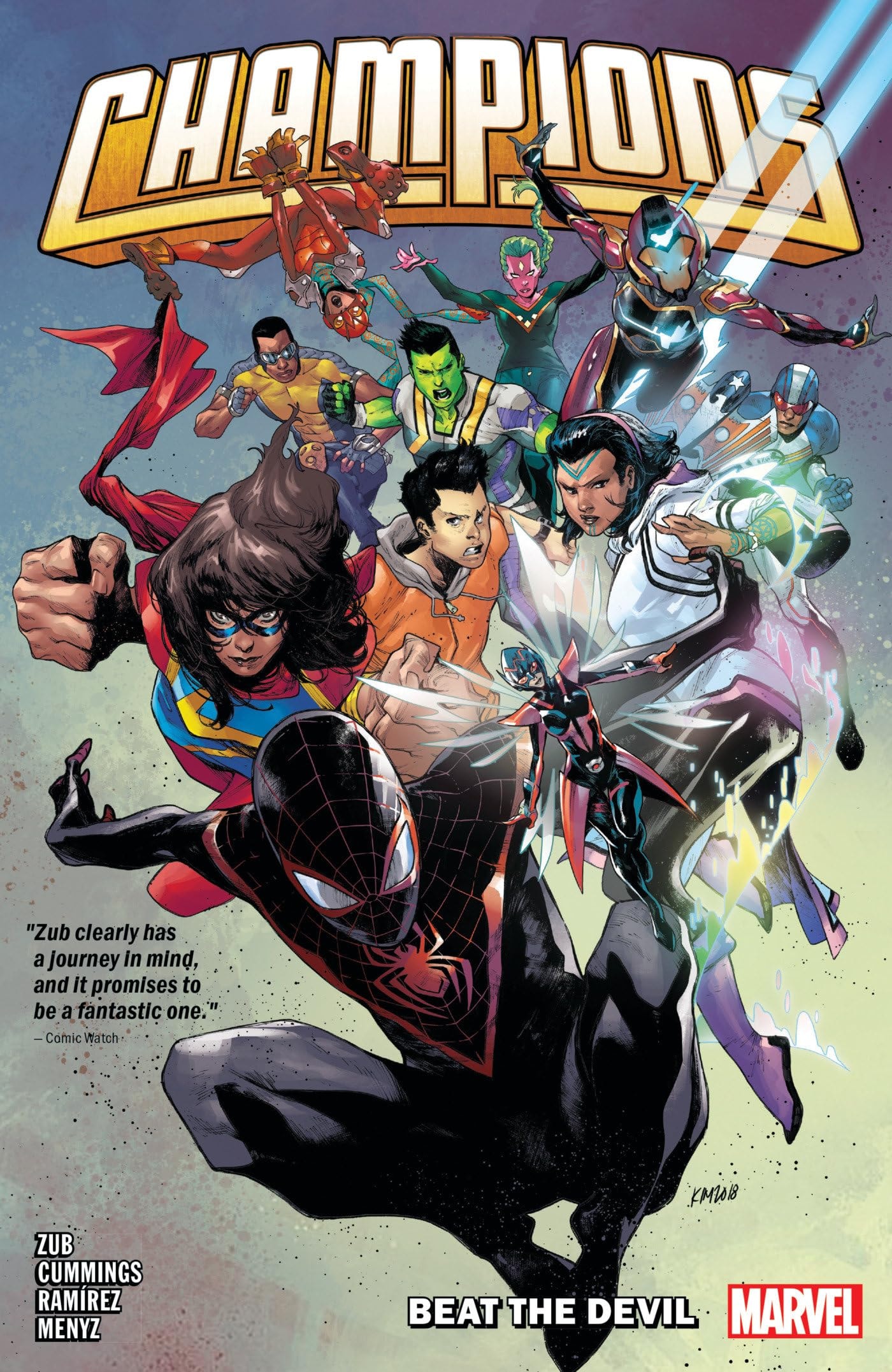 Champions by Jim Zub #1 cover