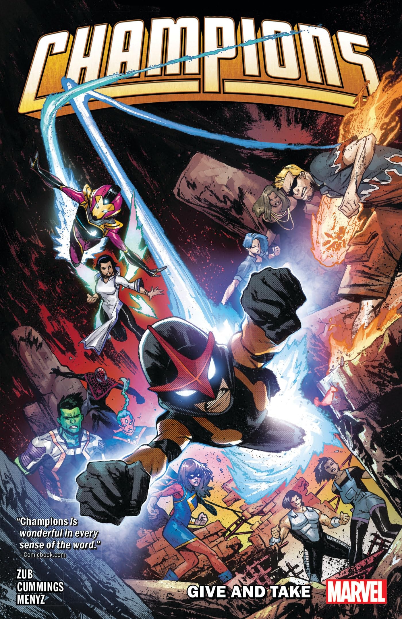 Champions by Jim Zub #2 cover