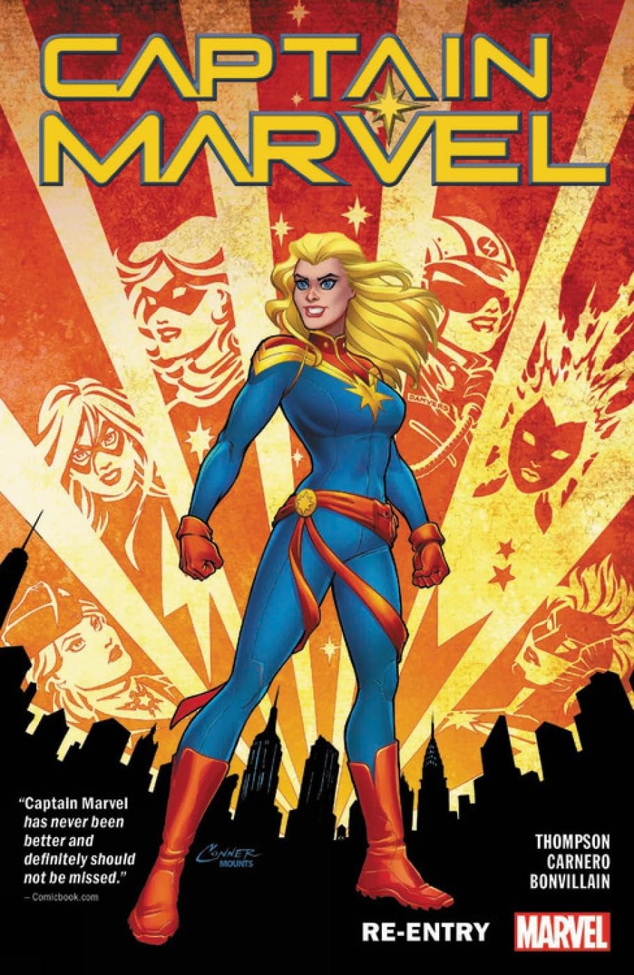 Captain Marvel: Re-Entry #[nn] cover