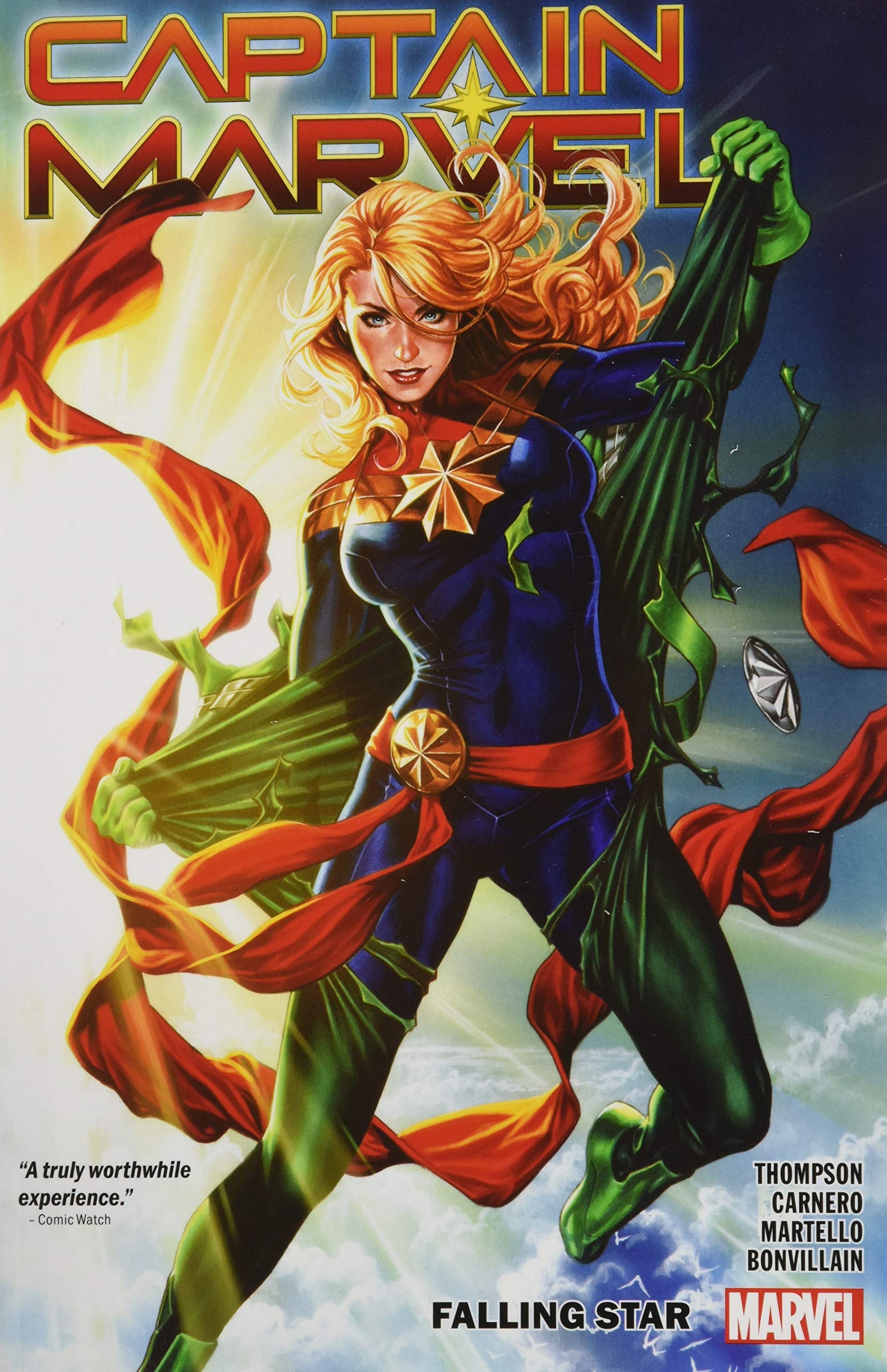 Captain Marvel #2 cover