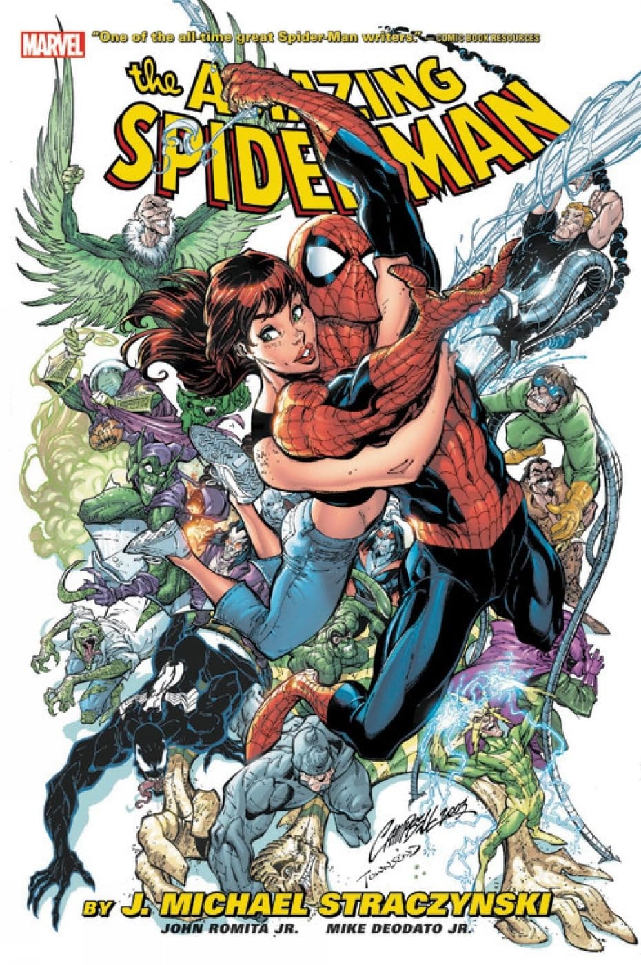 Amazing Spider-Man by J. Michael Straczynski Omnibus #1 cover