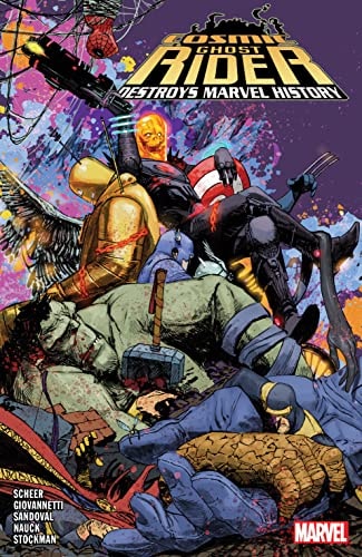 Cosmic Ghost Rider Destroys Marvel History #[nn] cover