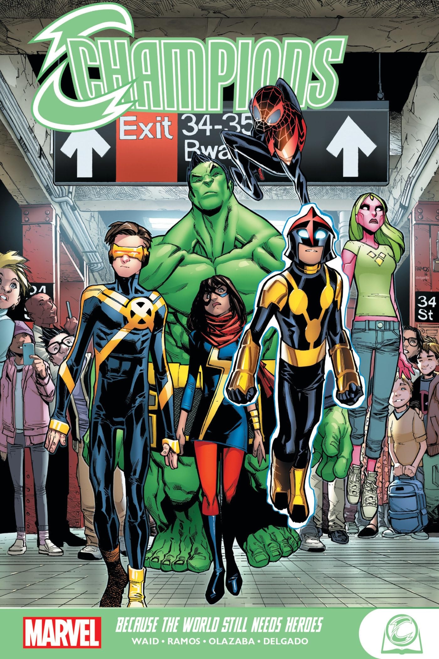 Champions: Because the World Still Needs Heroes #[nn] cover
