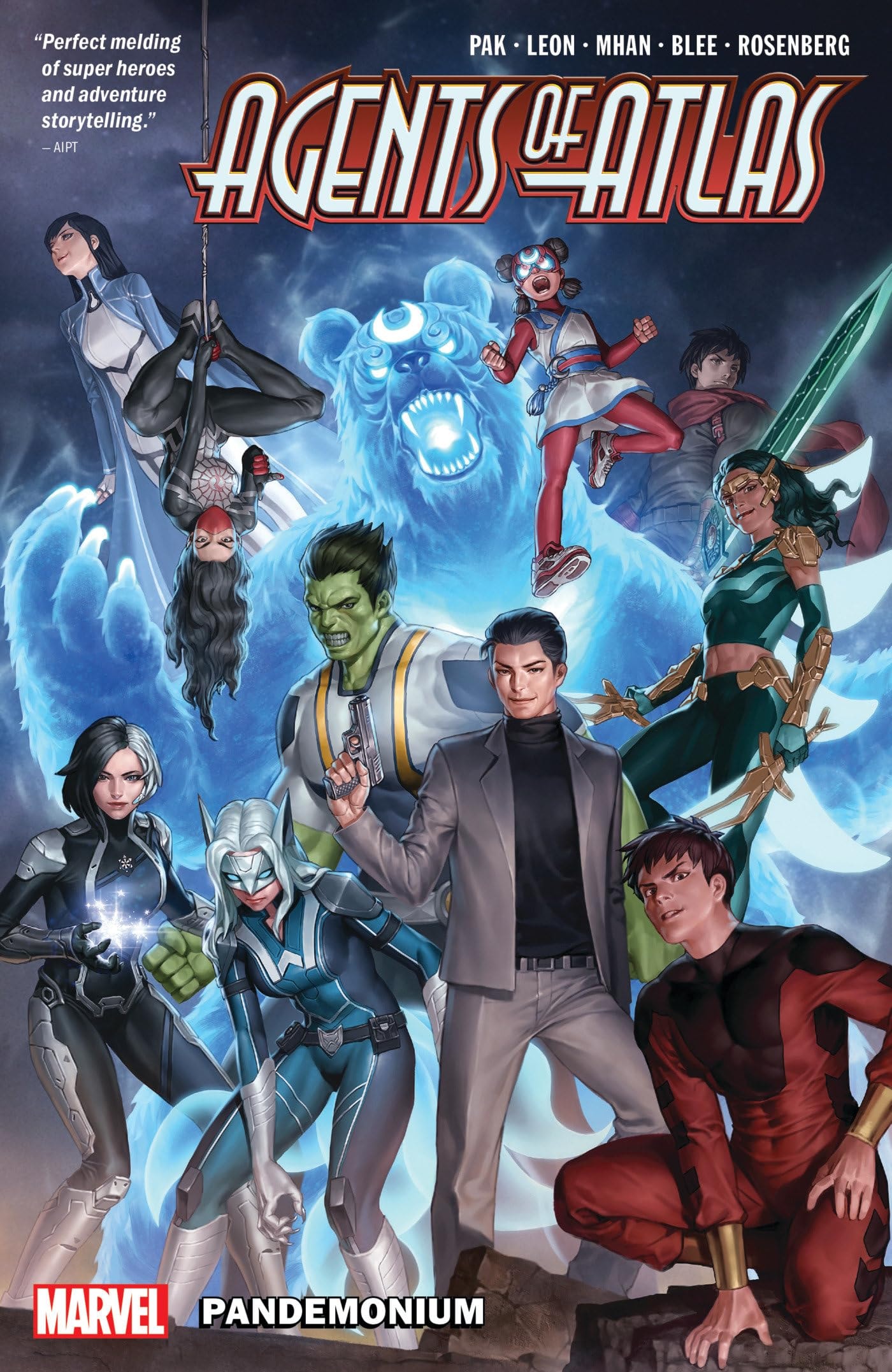 Agents of Atlas: Pandemonium #[nn] cover