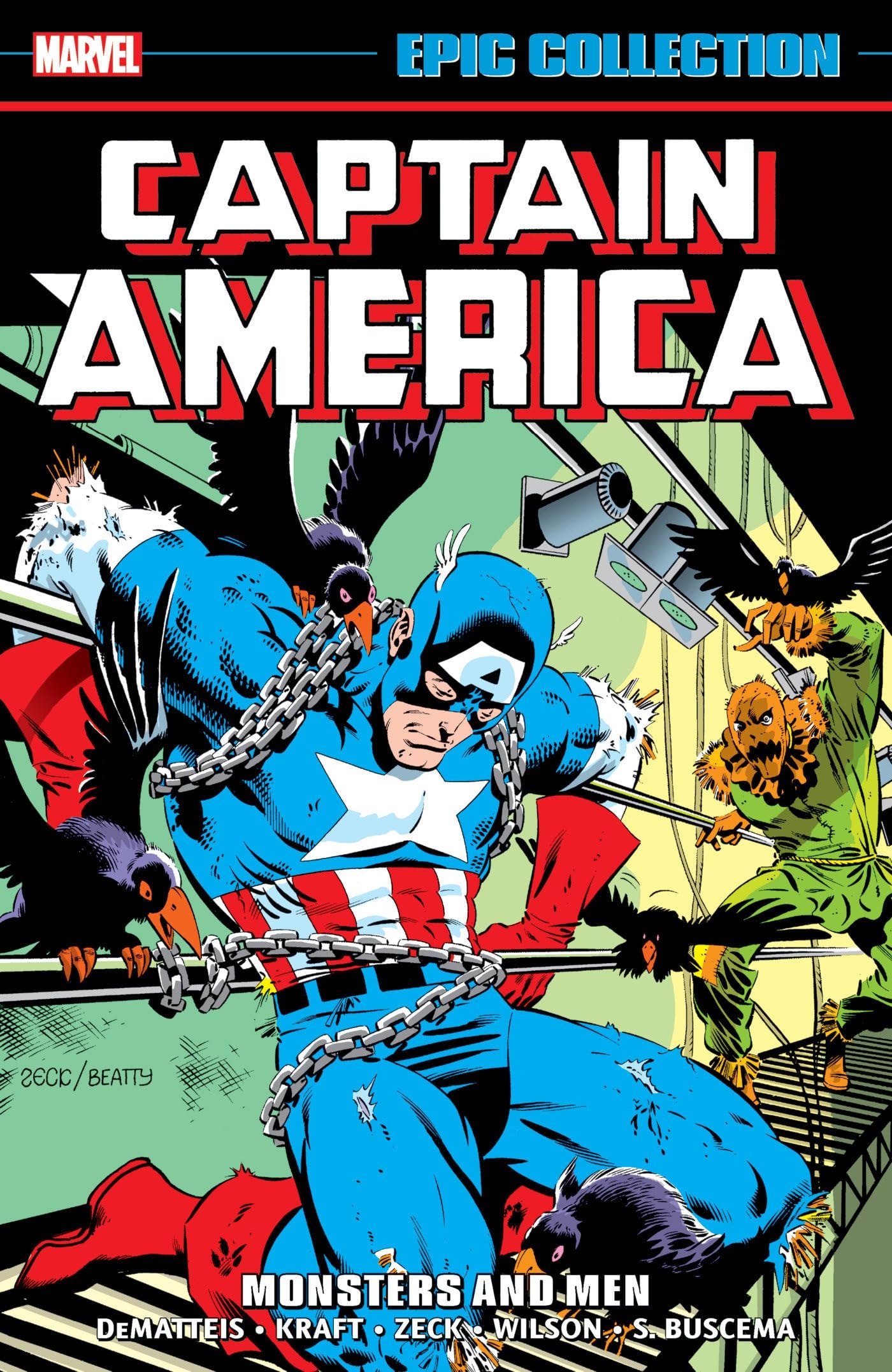 Captain America Epic Collection #10 cover