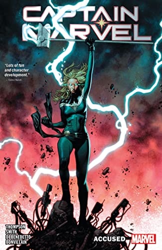 Captain Marvel #4 cover