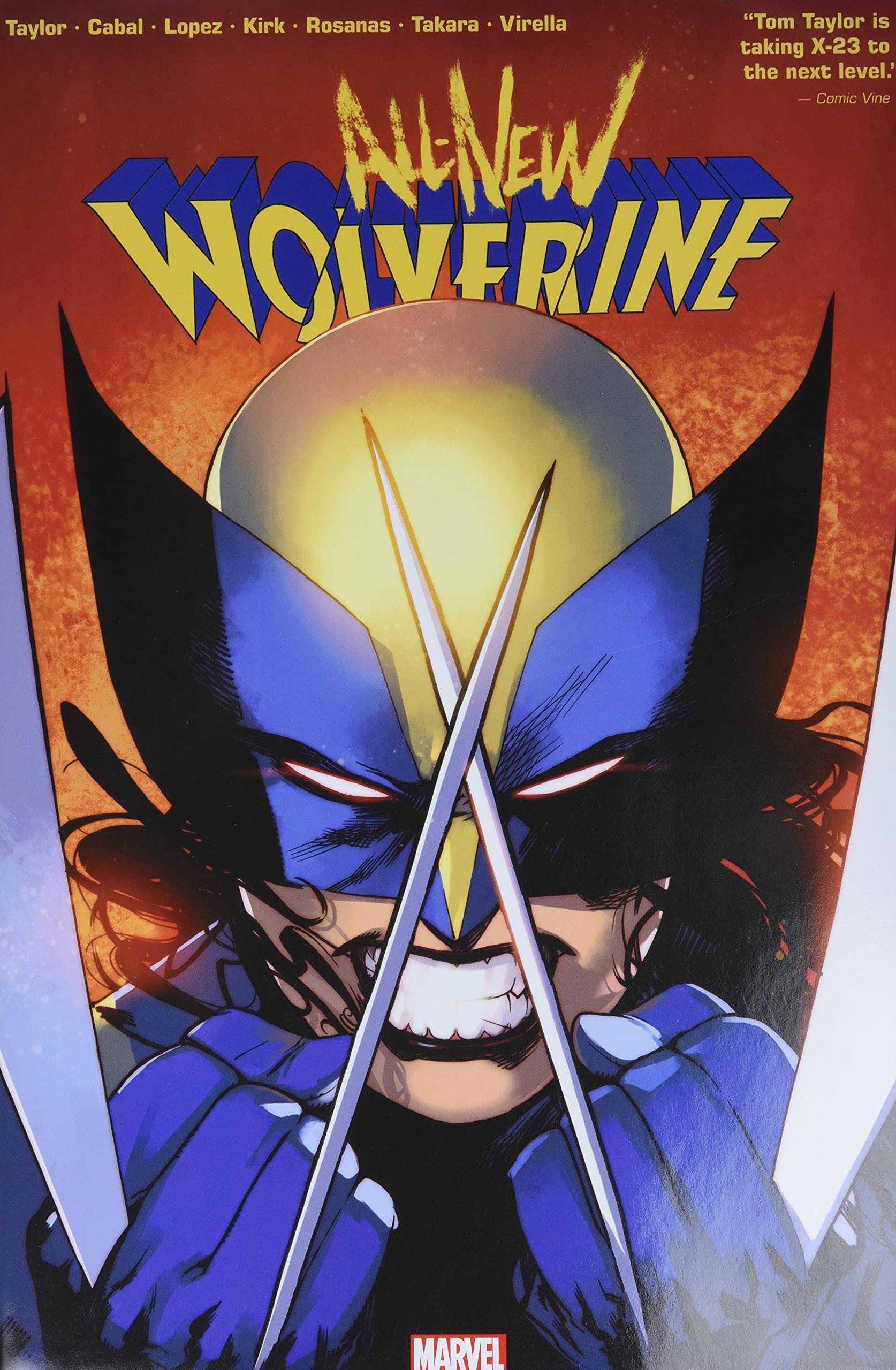 All-New Wolverine by Tom Taylor Omnibus #[nn] cover