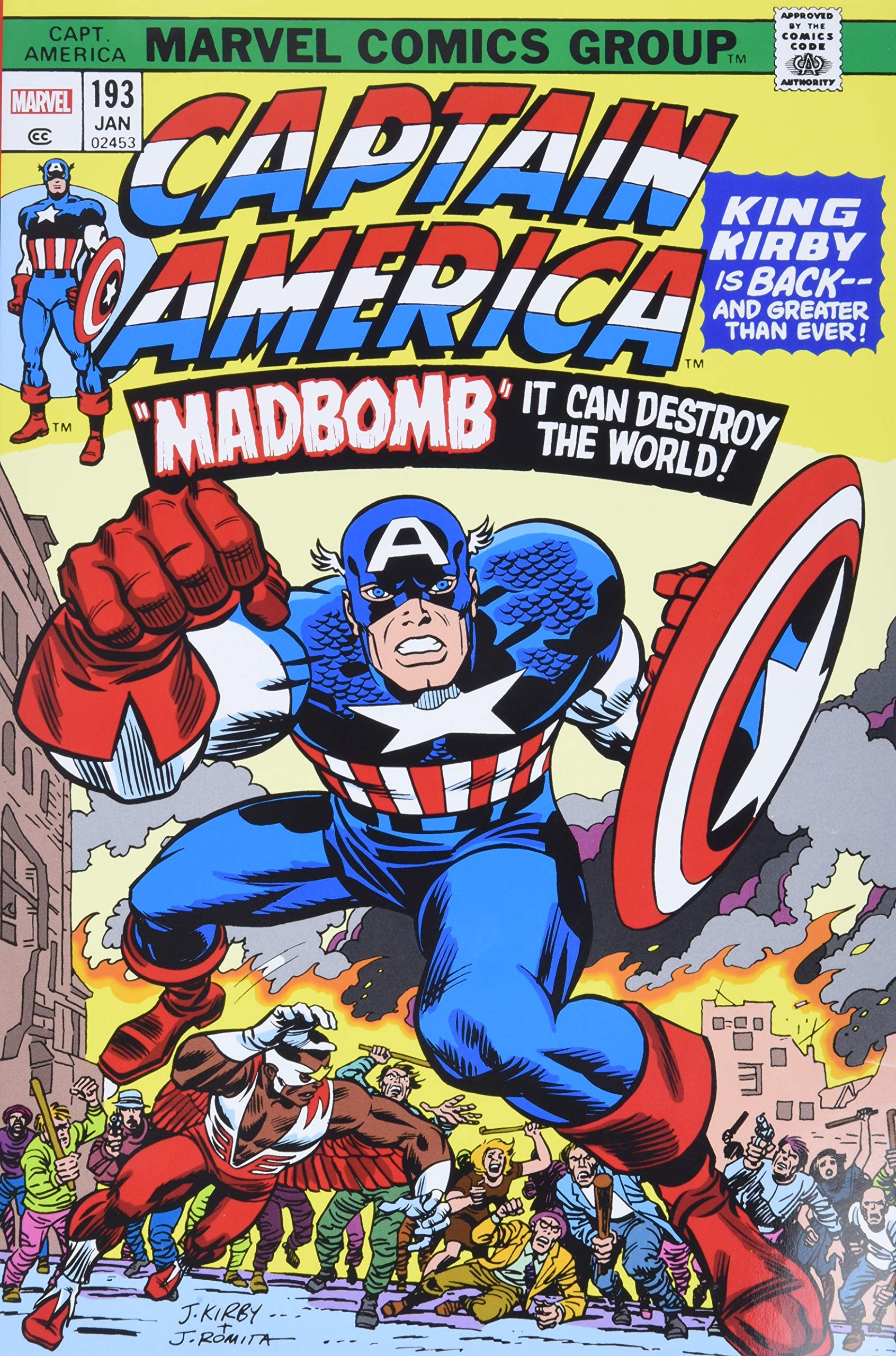 Captain America by Jack Kirby Omnibus #[nn] cover