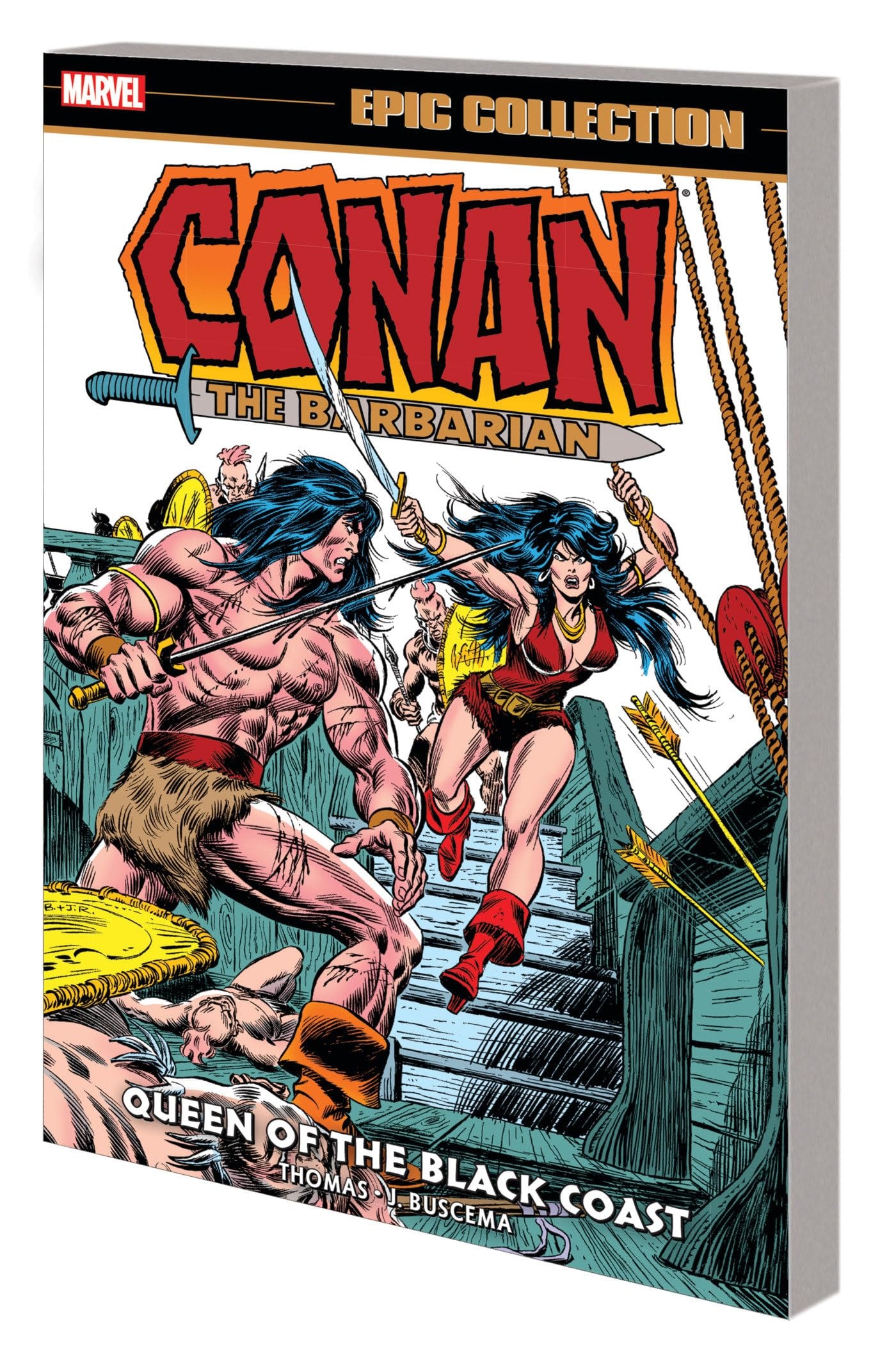 Conan the Barbarian: The Original Marvel Years Epic Collection #4