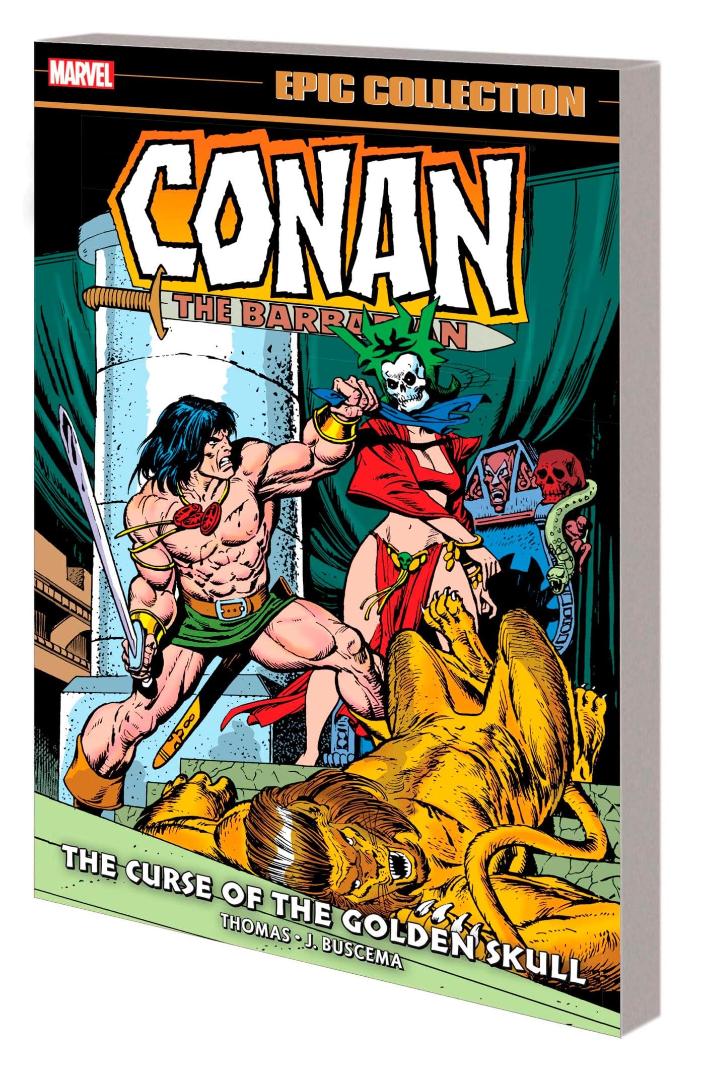 Conan the Barbarian: The Original Marvel Years Epic Collection #3 cover