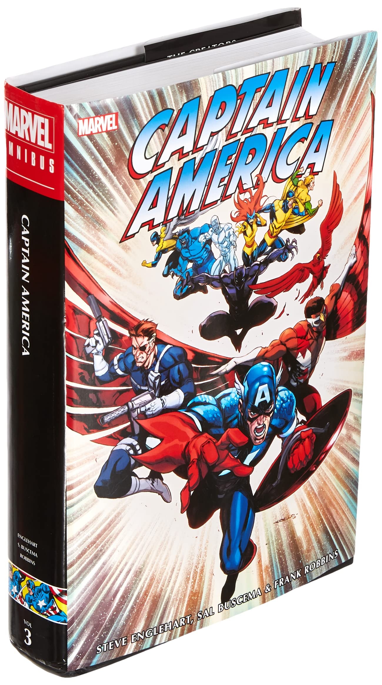 Captain America Omnibus #3 cover