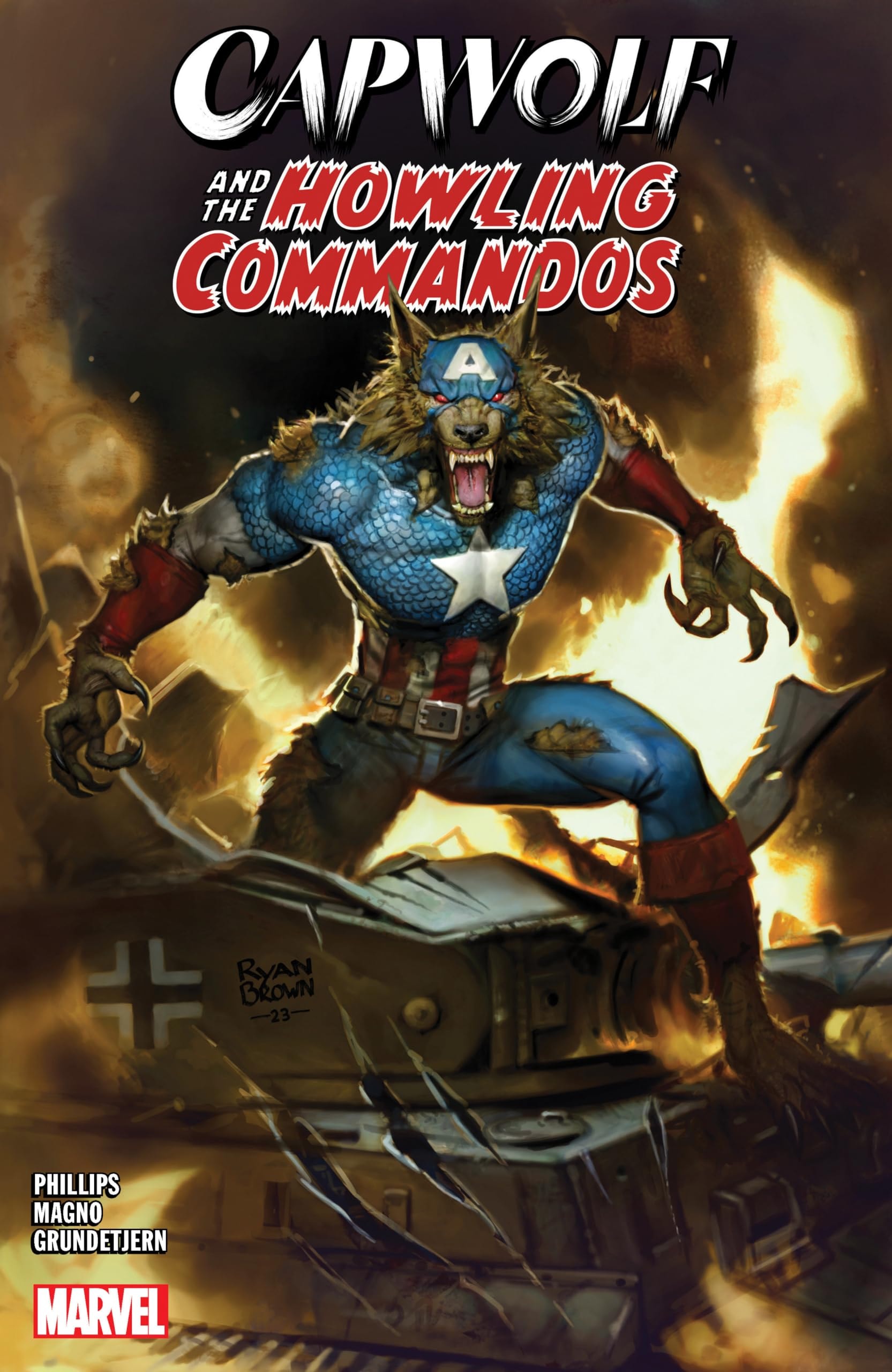 Capwolf & the Howling Commandos #[nn] cover