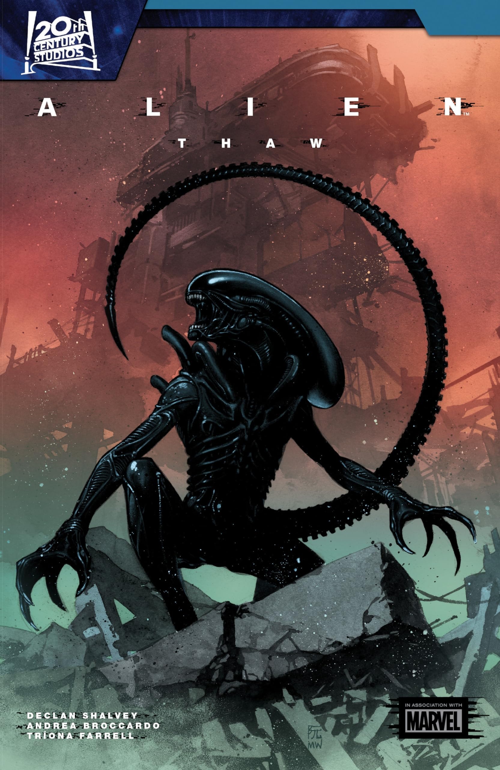 Alien by Shalvey & Broccardo #1 cover