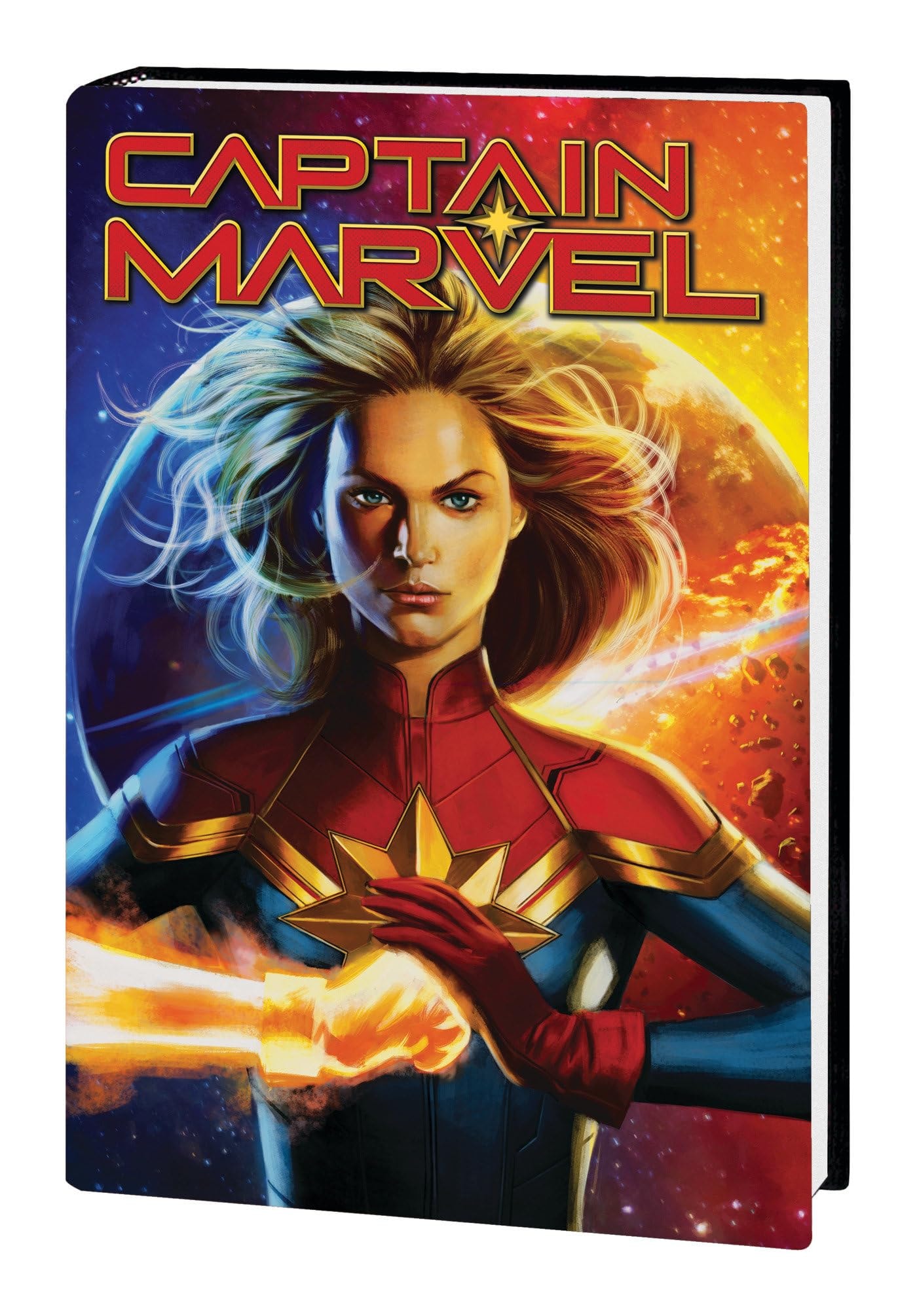 Captain Marvel by Kelly Thompson Omnibus #1 cover