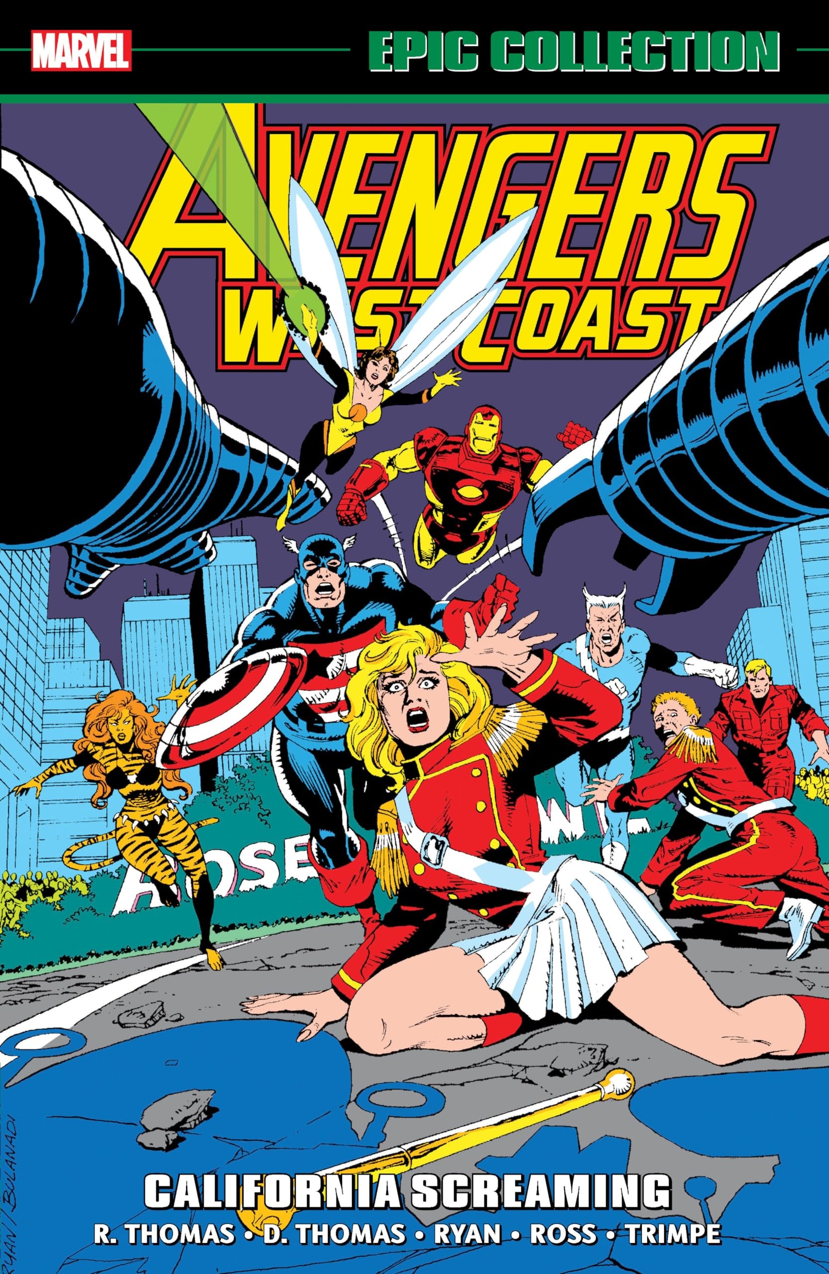 Avengers West Coast Epic Collection #6 cover