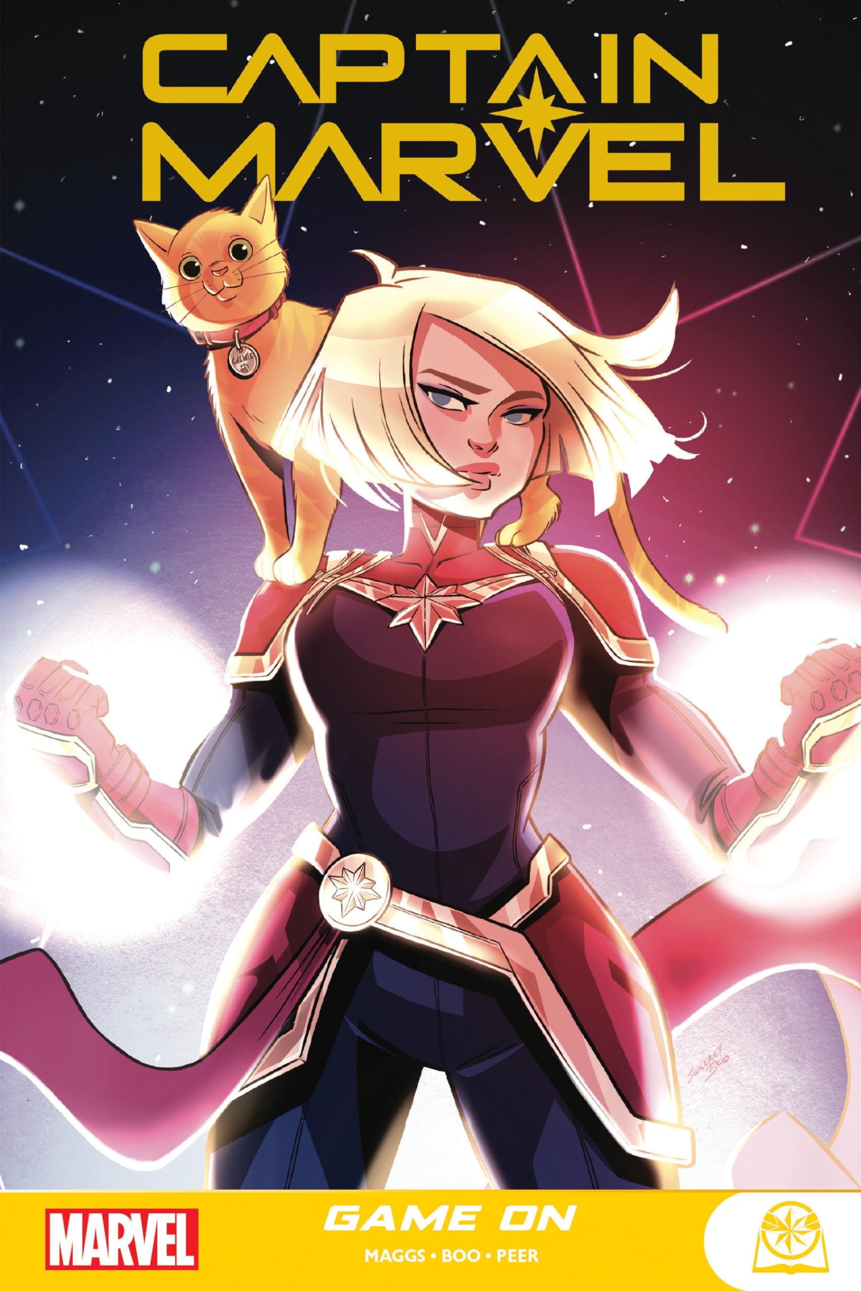 Captain Marvel: Game On #[nn] cover