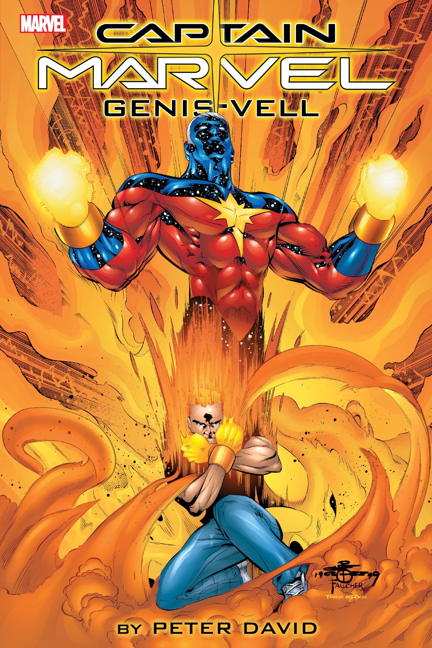 Captain Marvel: Genis-Vell by Peter David Omnibus #[nn] cover