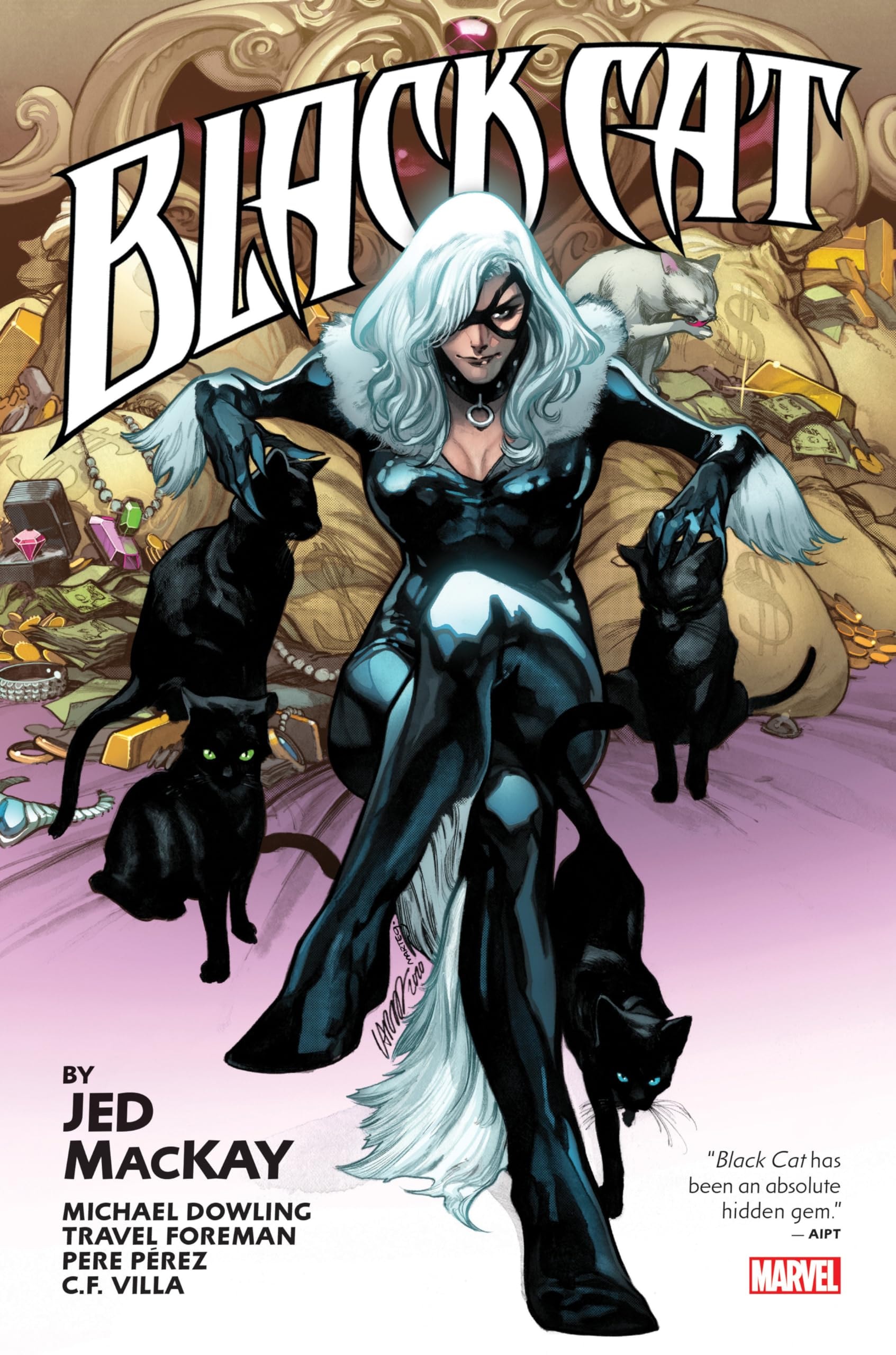Black Cat by Jed Mackay Omnibus #[nn] cover