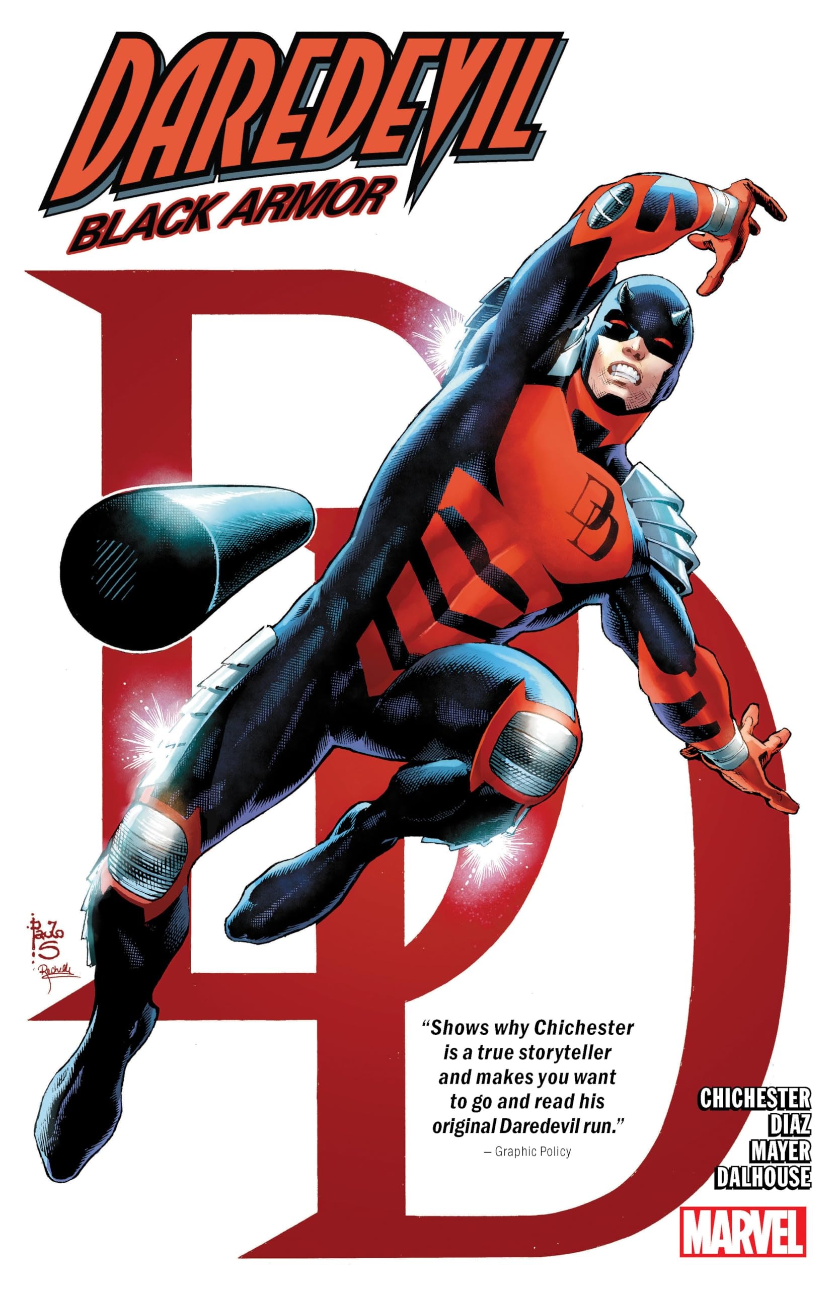 Daredevil: Black Armor #[nn] cover